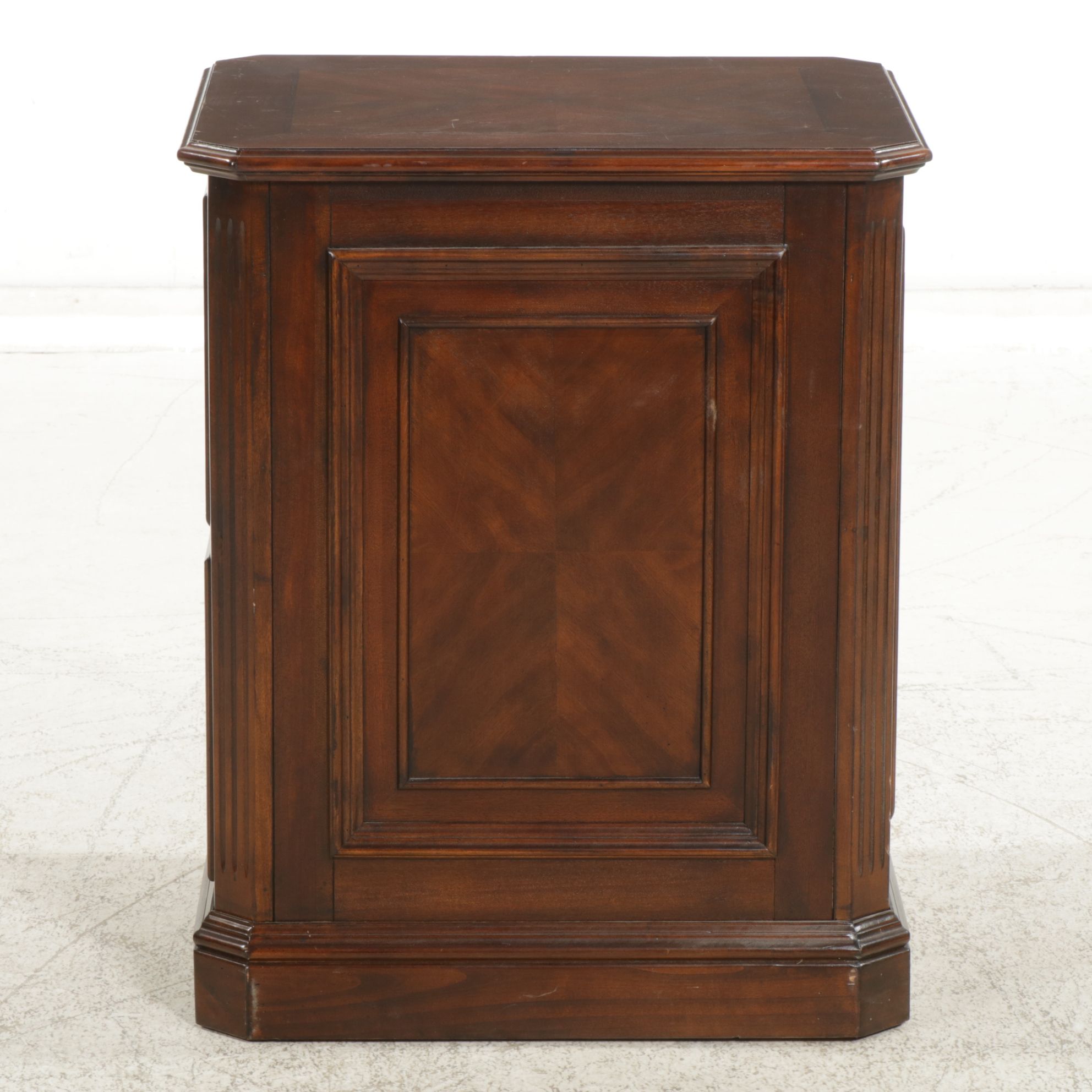 Whalen Mahogany Two-Drawer Filing Cabinet