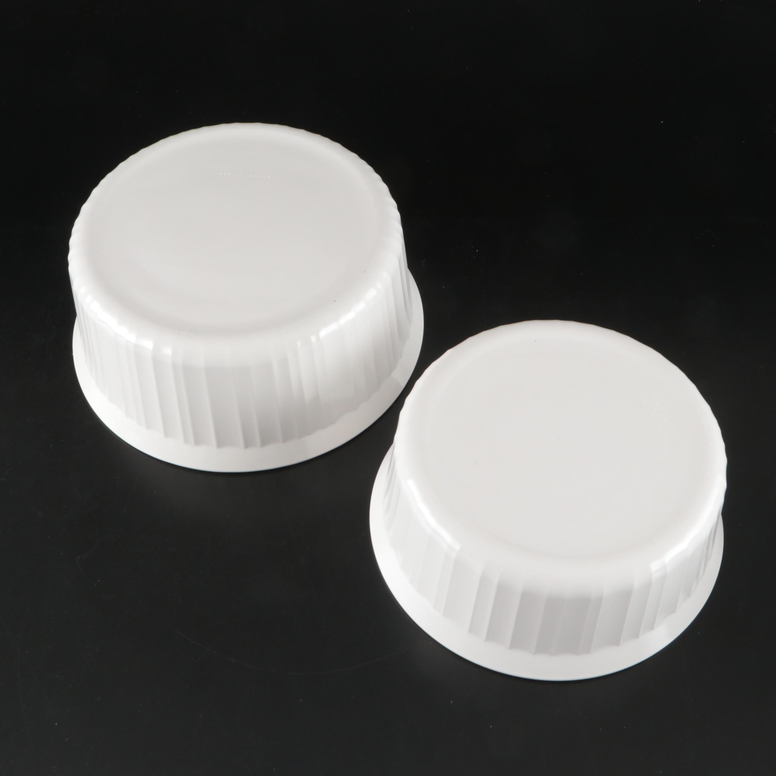 Corning Ware "French White" Ceramic Casseroles and Bakers