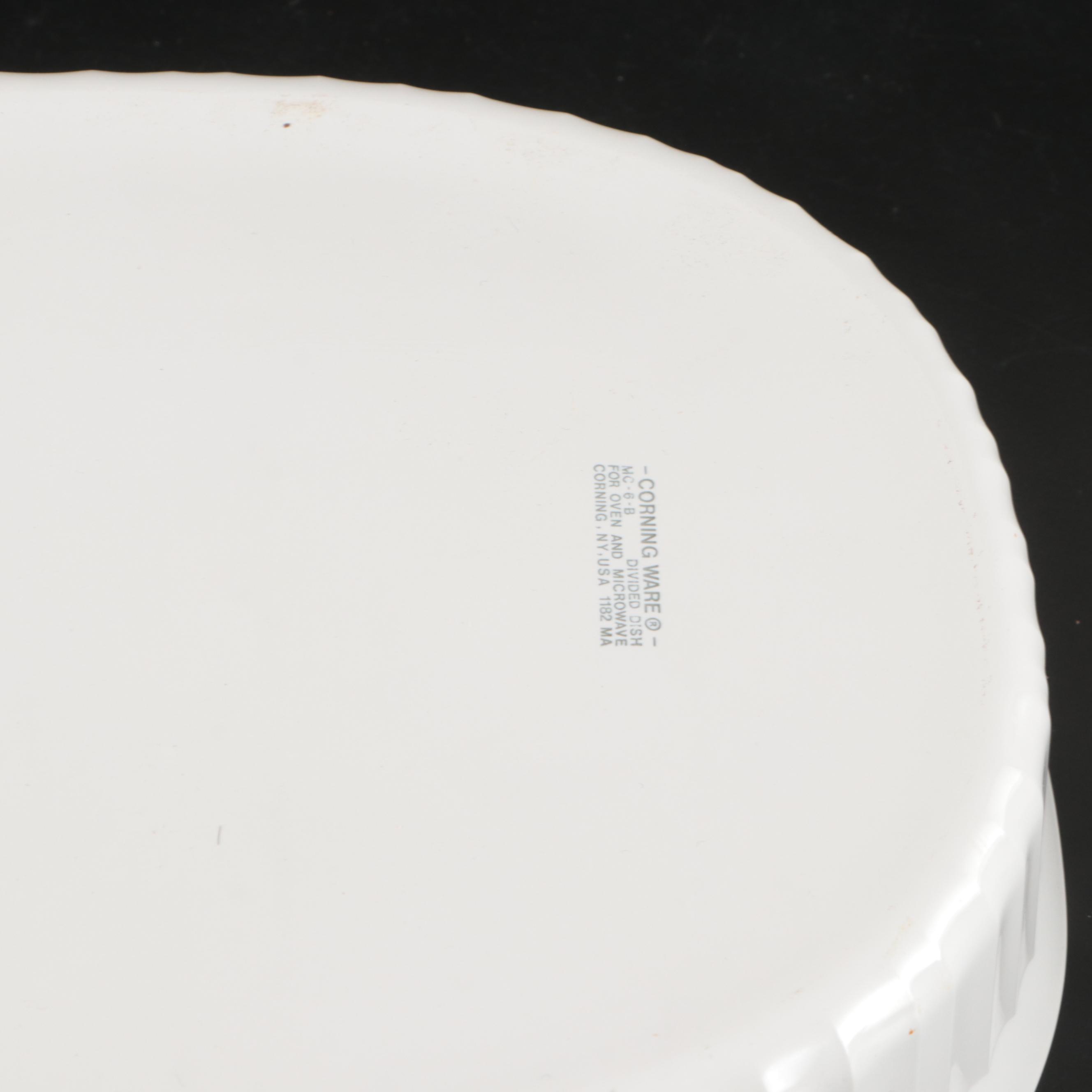 Corning Ware "French White" Ceramic Casseroles and Bakers