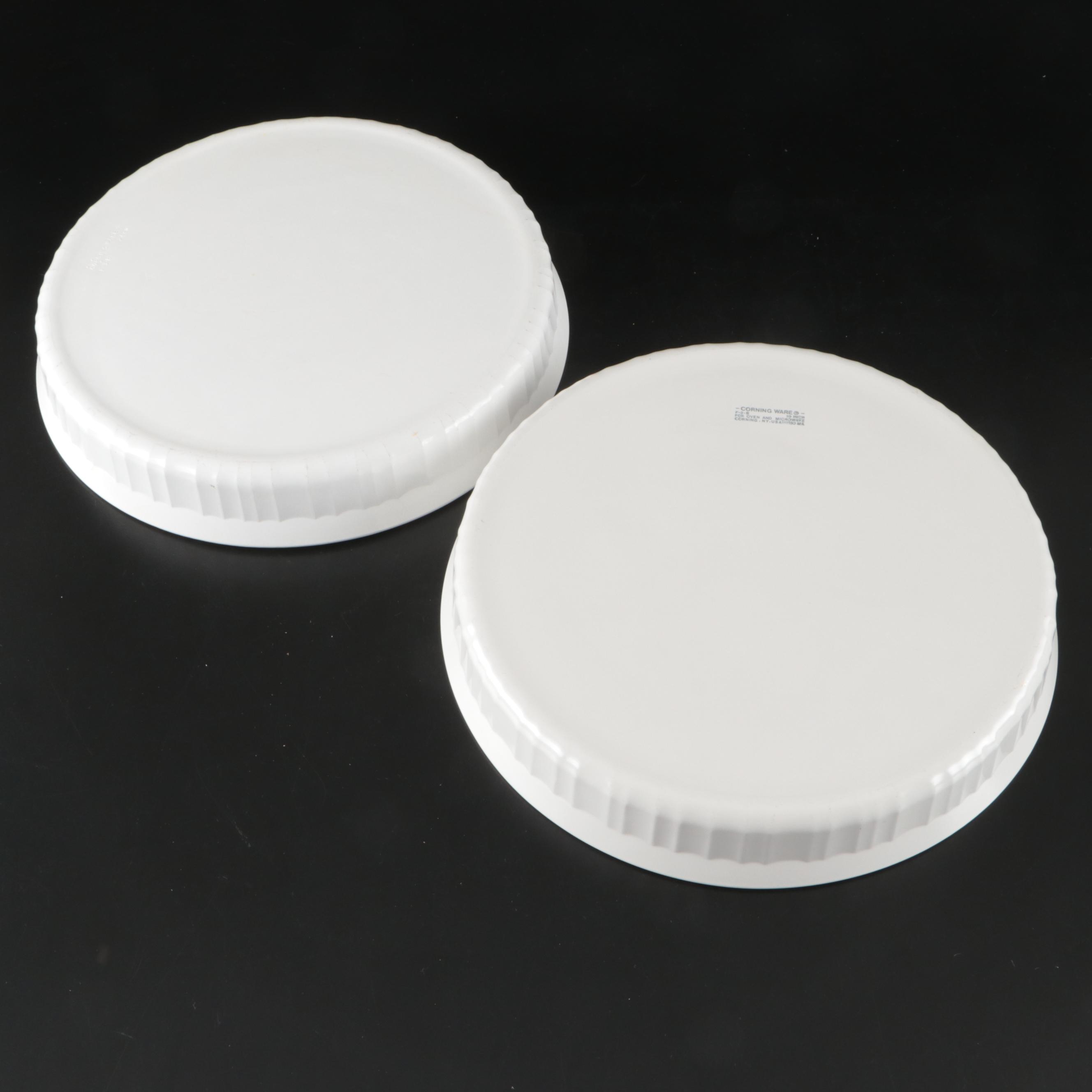 Corning Ware "French White" Ceramic Casseroles and Bakers