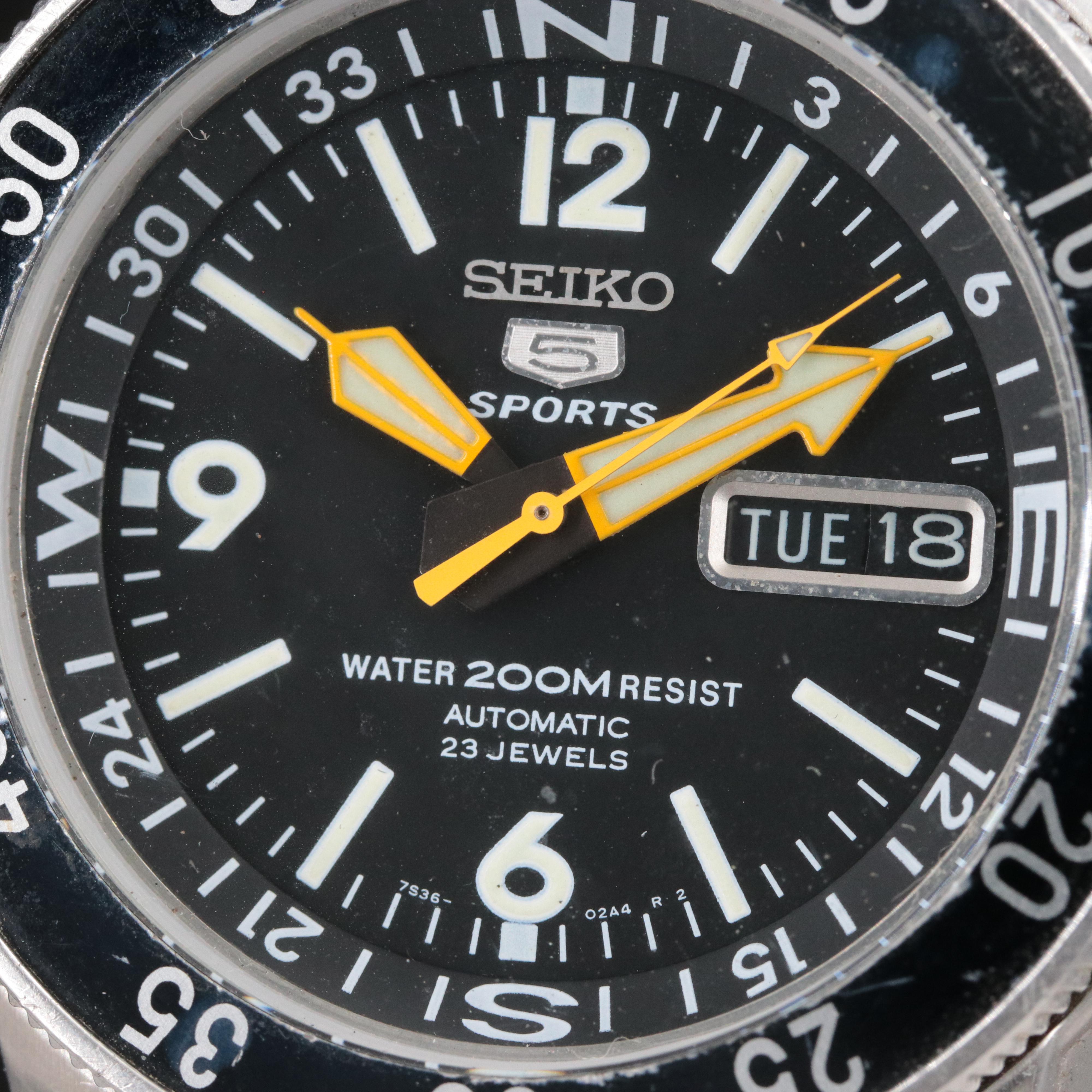 Seiko 5 Sports Atlas Day - Date Automatic Watch