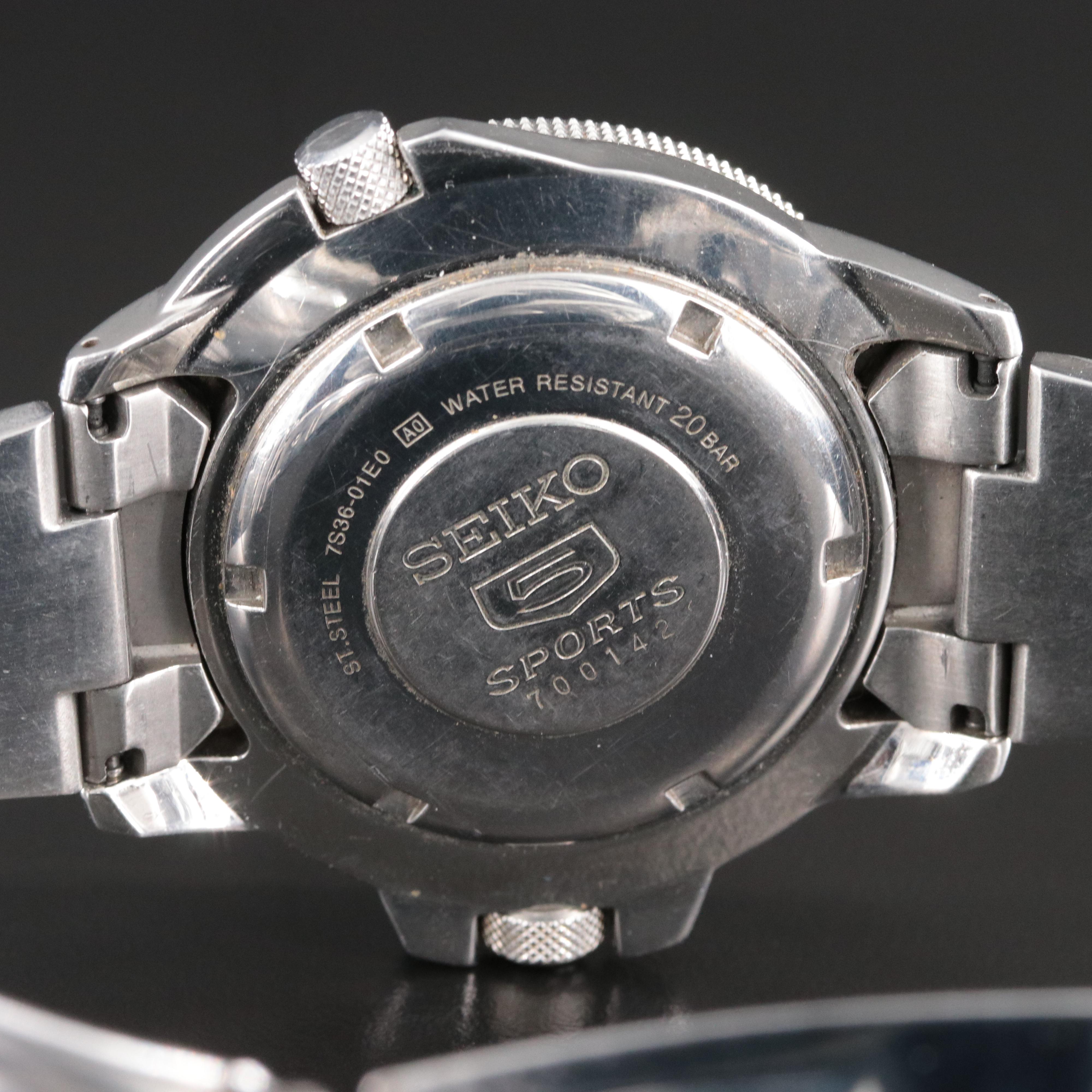 Seiko 5 Sports Atlas Day - Date Automatic Watch