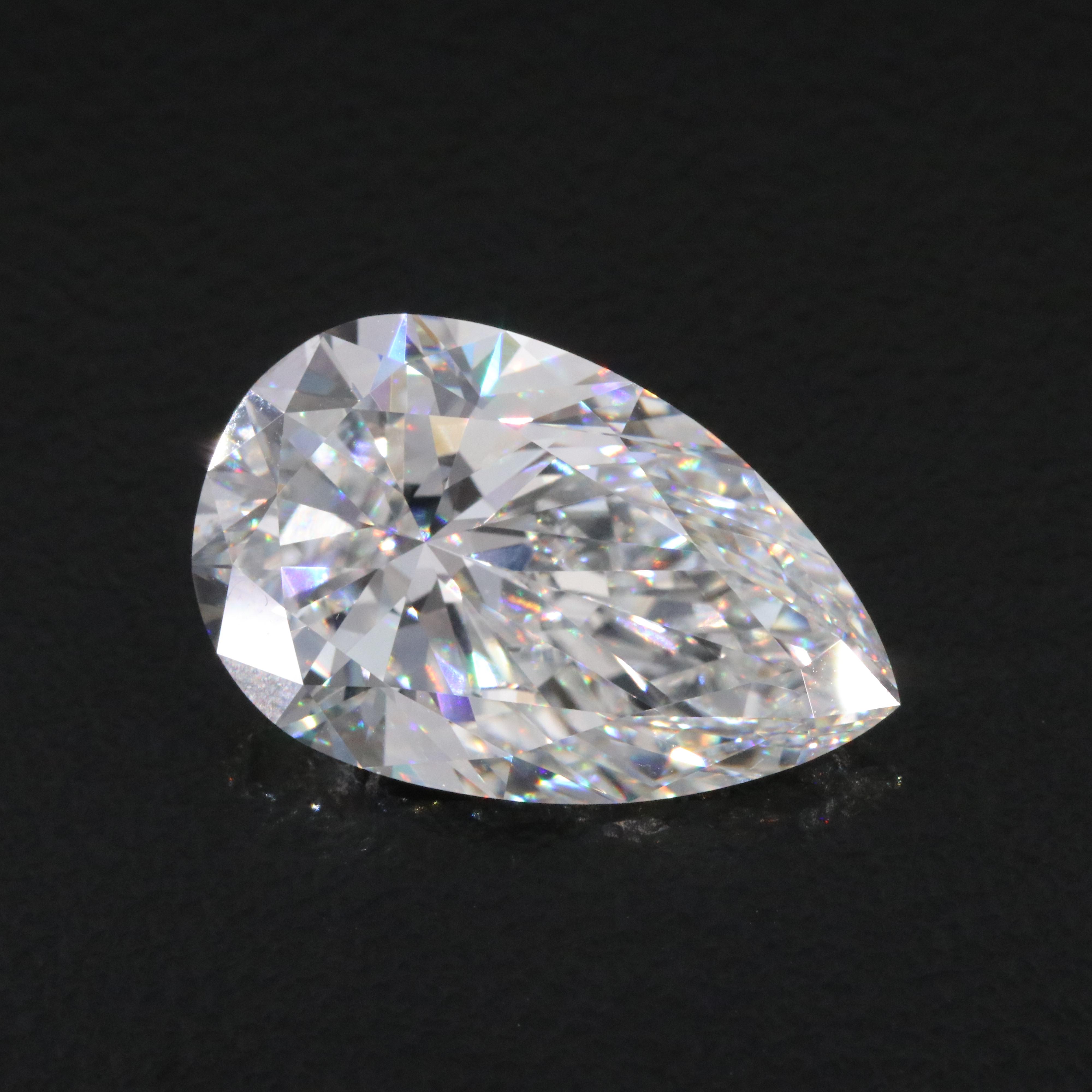 Loose 7.72 CT Lab Grown Diamond with IGI Report