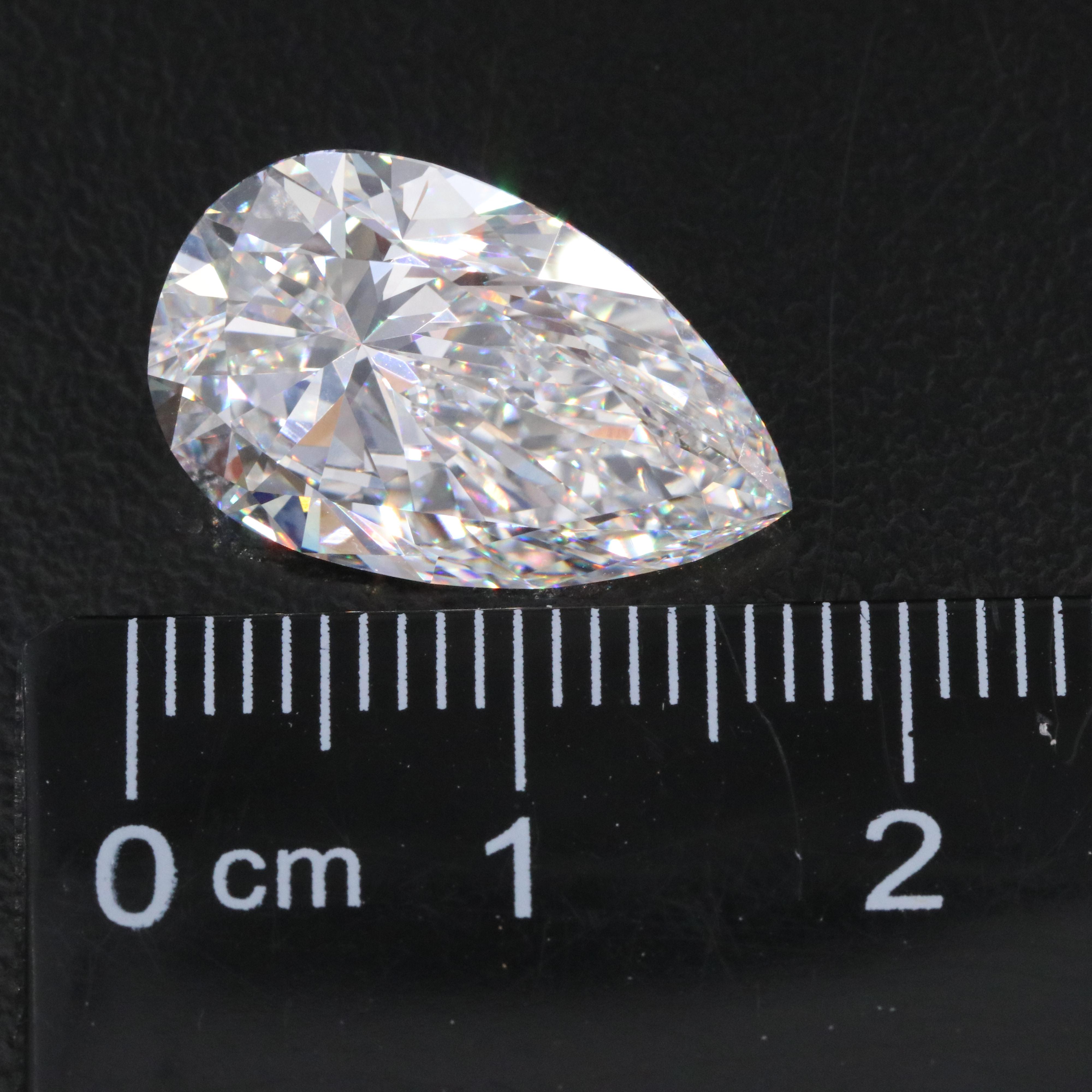 Loose 7.72 CT Lab Grown Diamond with IGI Report