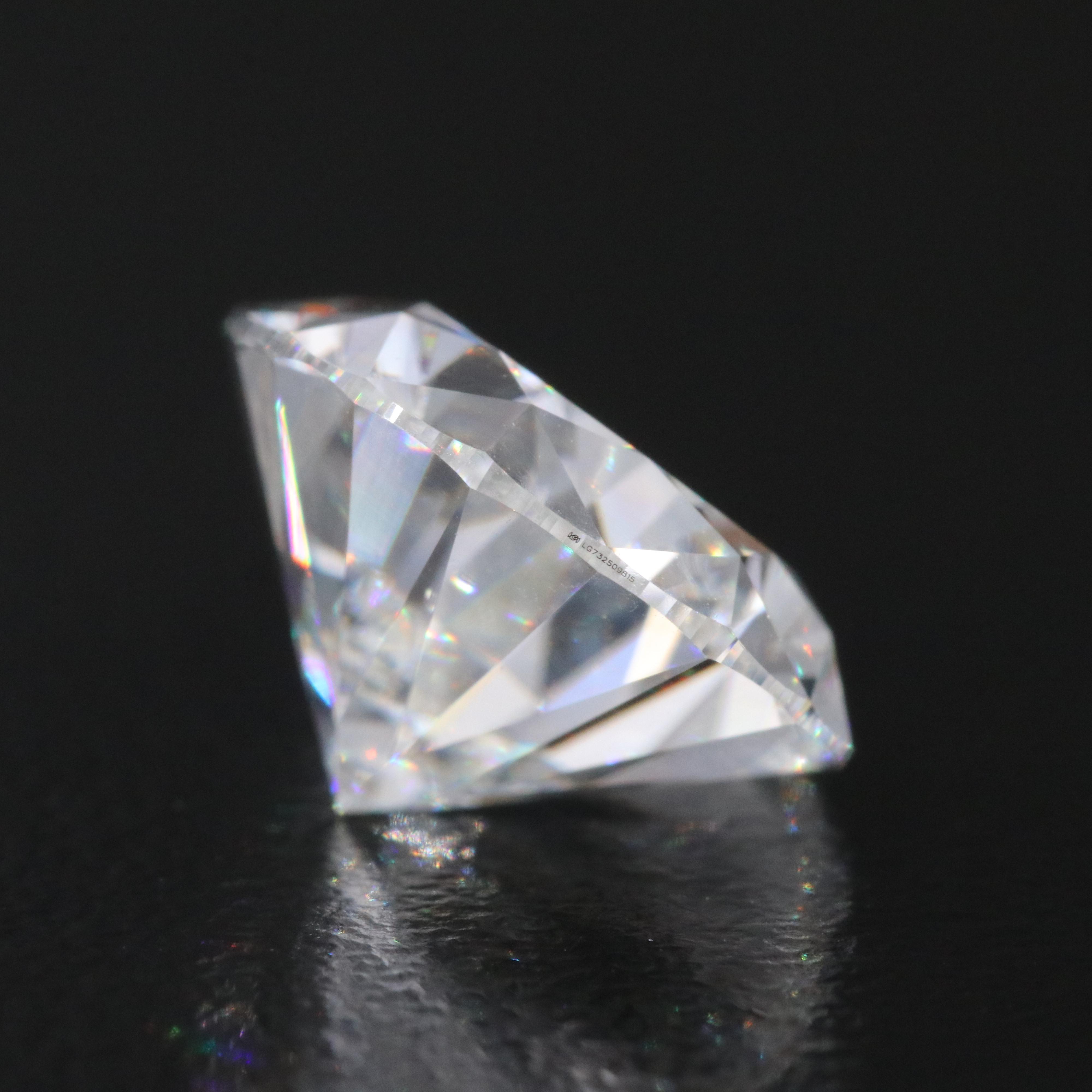 Loose 7.72 CT Lab Grown Diamond with IGI Report