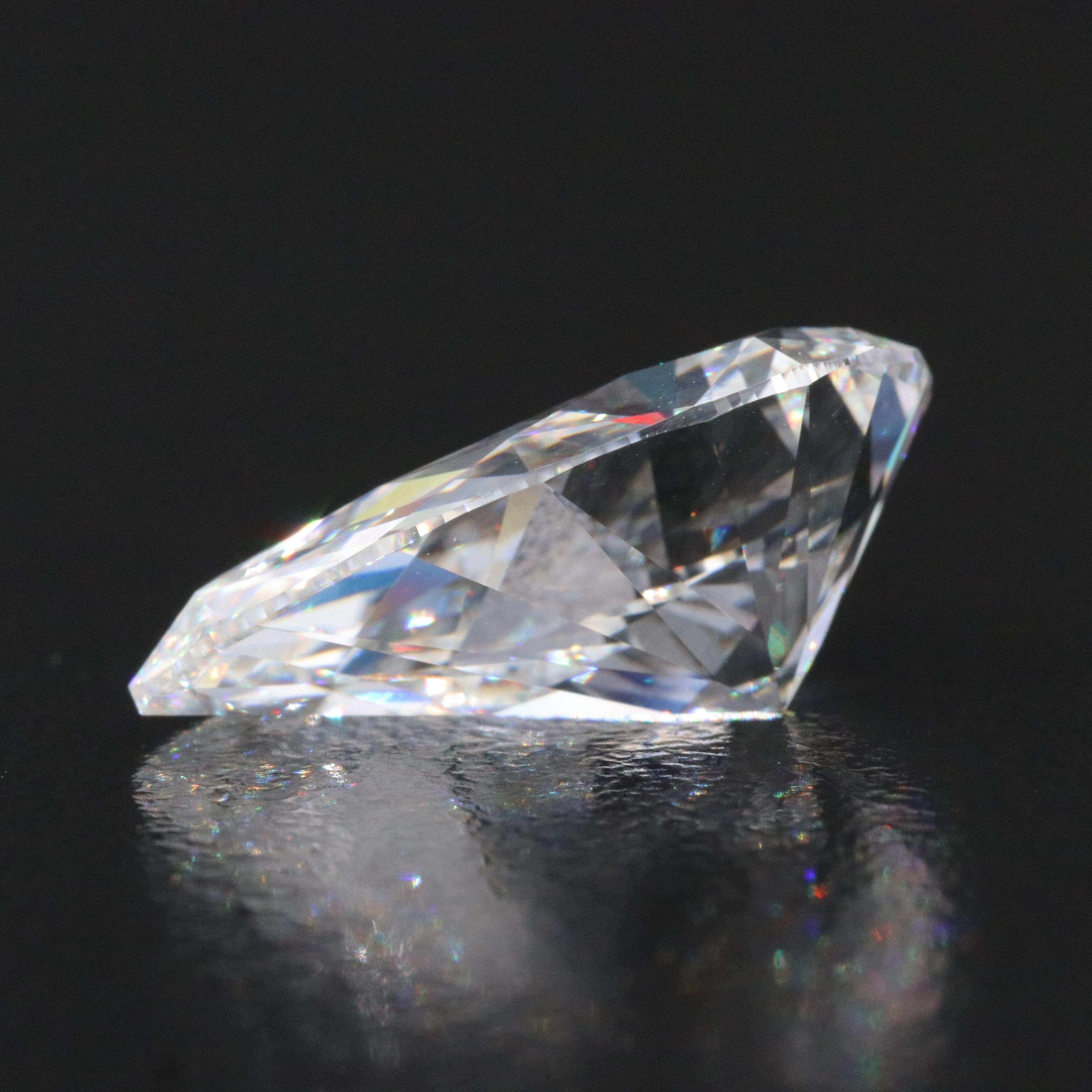 Loose 7.72 CT Lab Grown Diamond with IGI Report