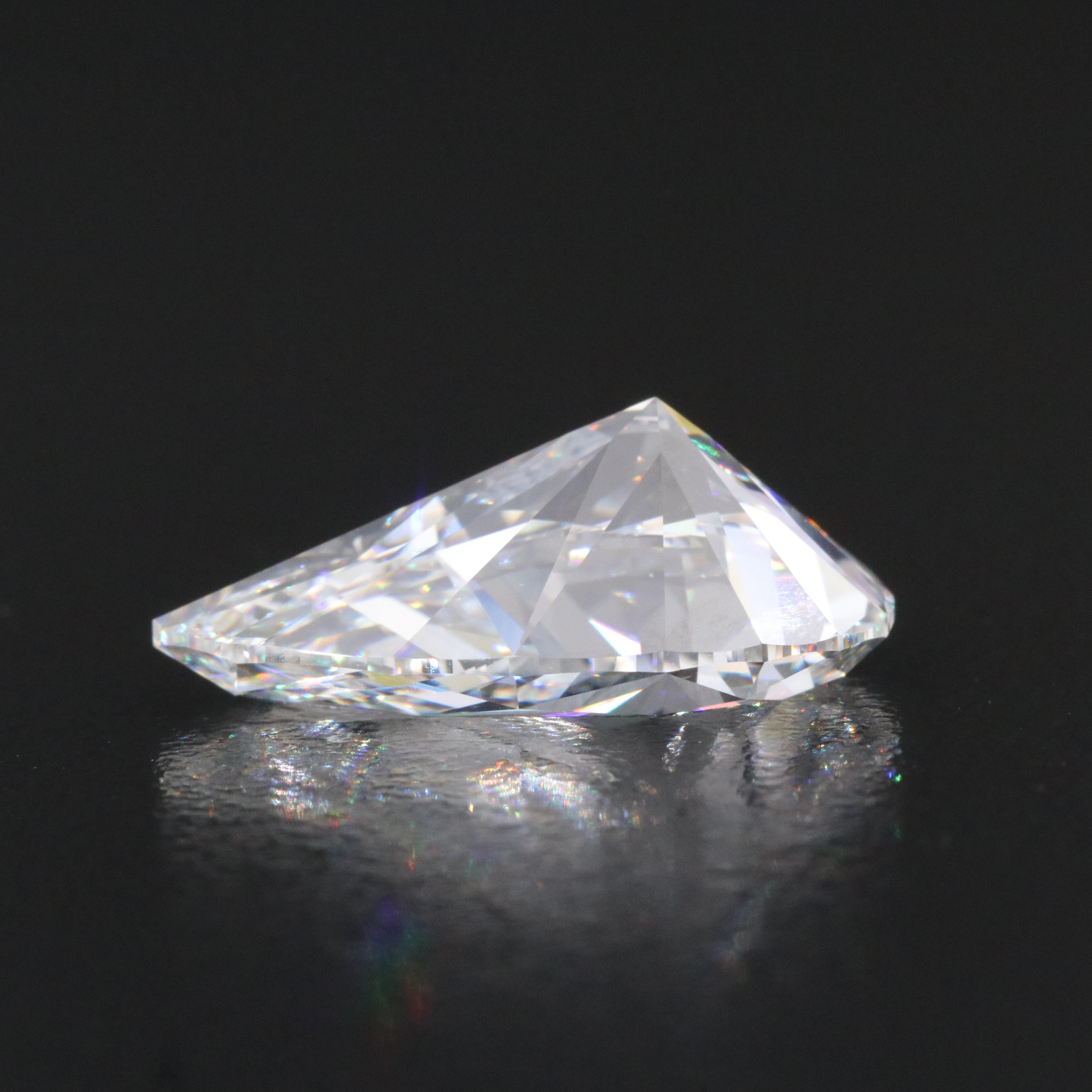 Loose 7.72 CT Lab Grown Diamond with IGI Report