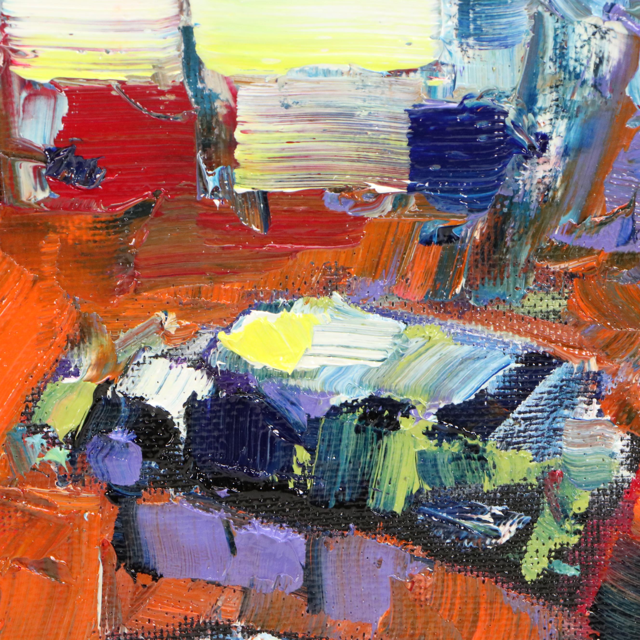 Serguei Novitchkov Oil Painting "Pacific Coast Highway, California," 2025