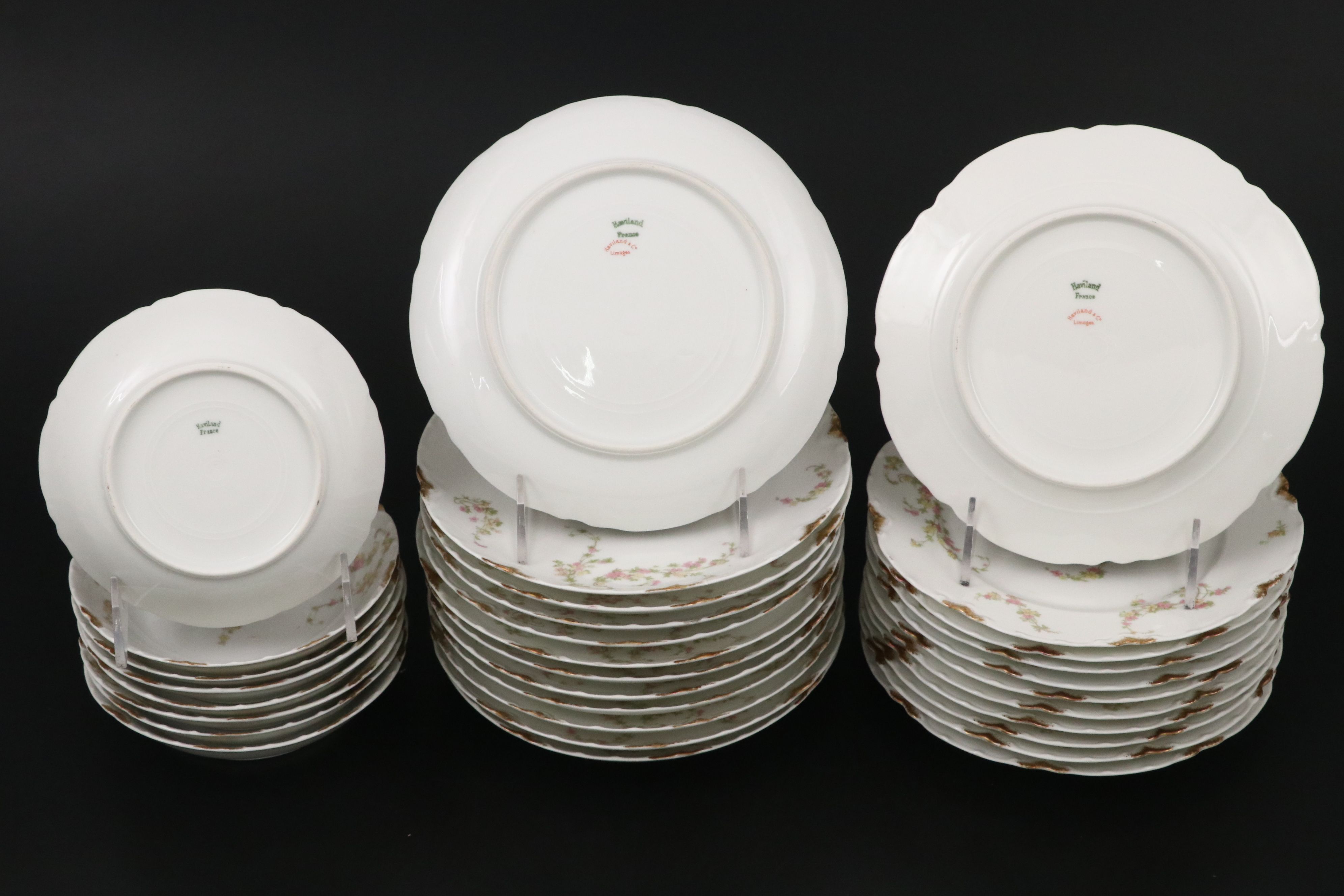 Haviland Limoges Porcelain Dinnerware and Serving Pieces