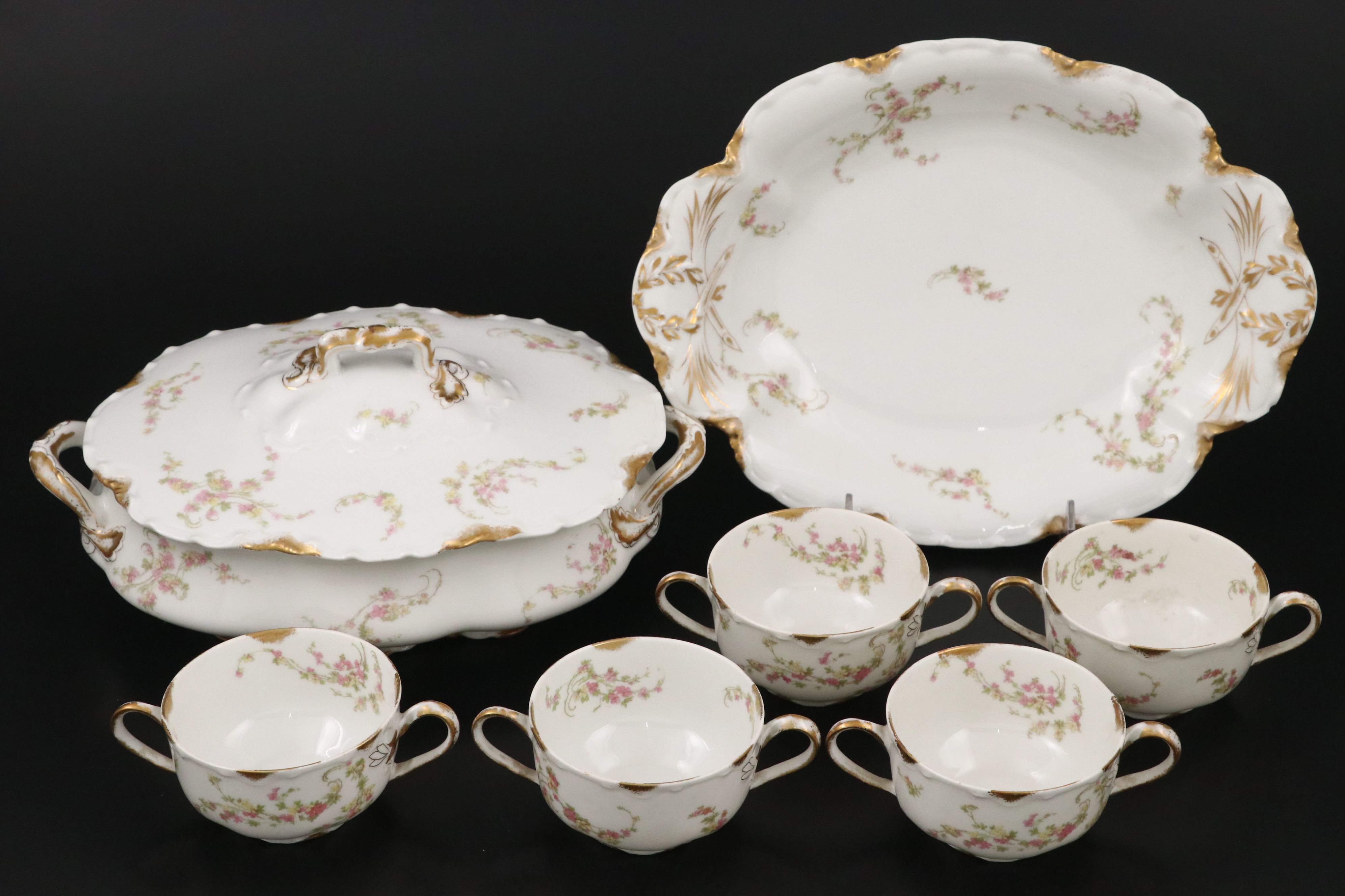 Haviland Limoges Porcelain Dinnerware and Serving Pieces