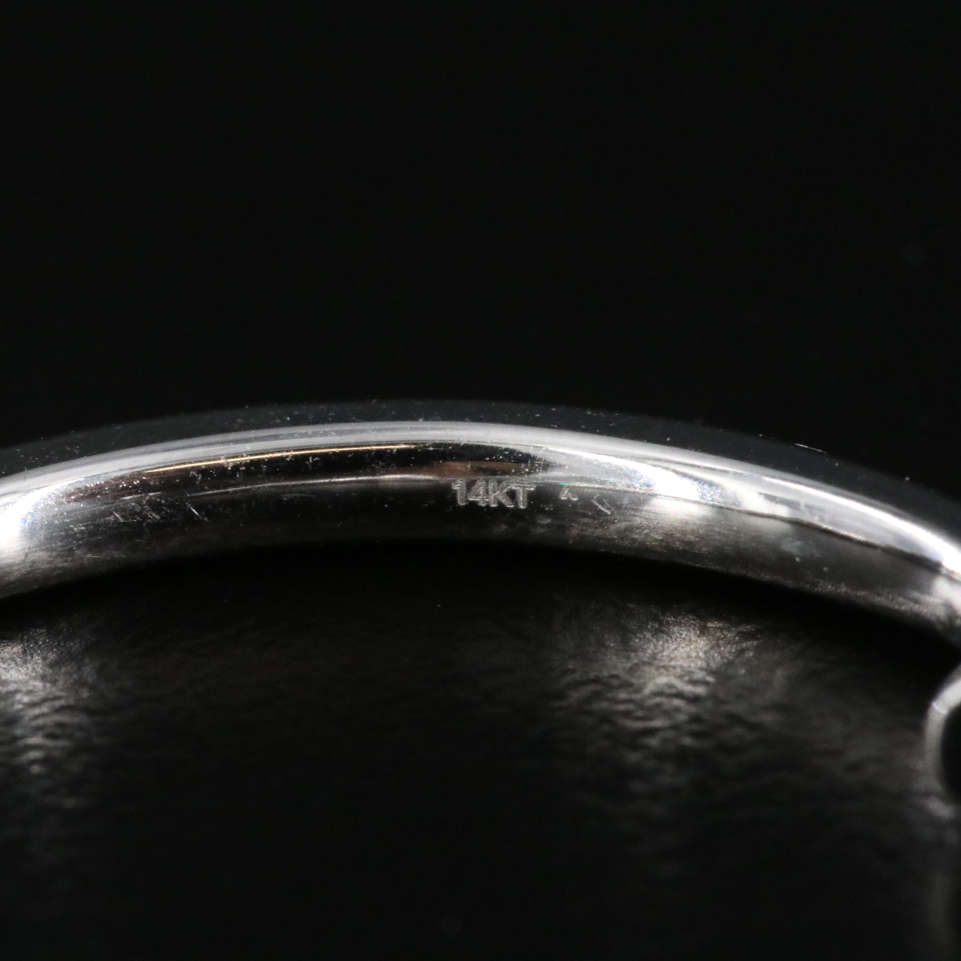 14K 1.07 CTW Diamond Hoop Earrings