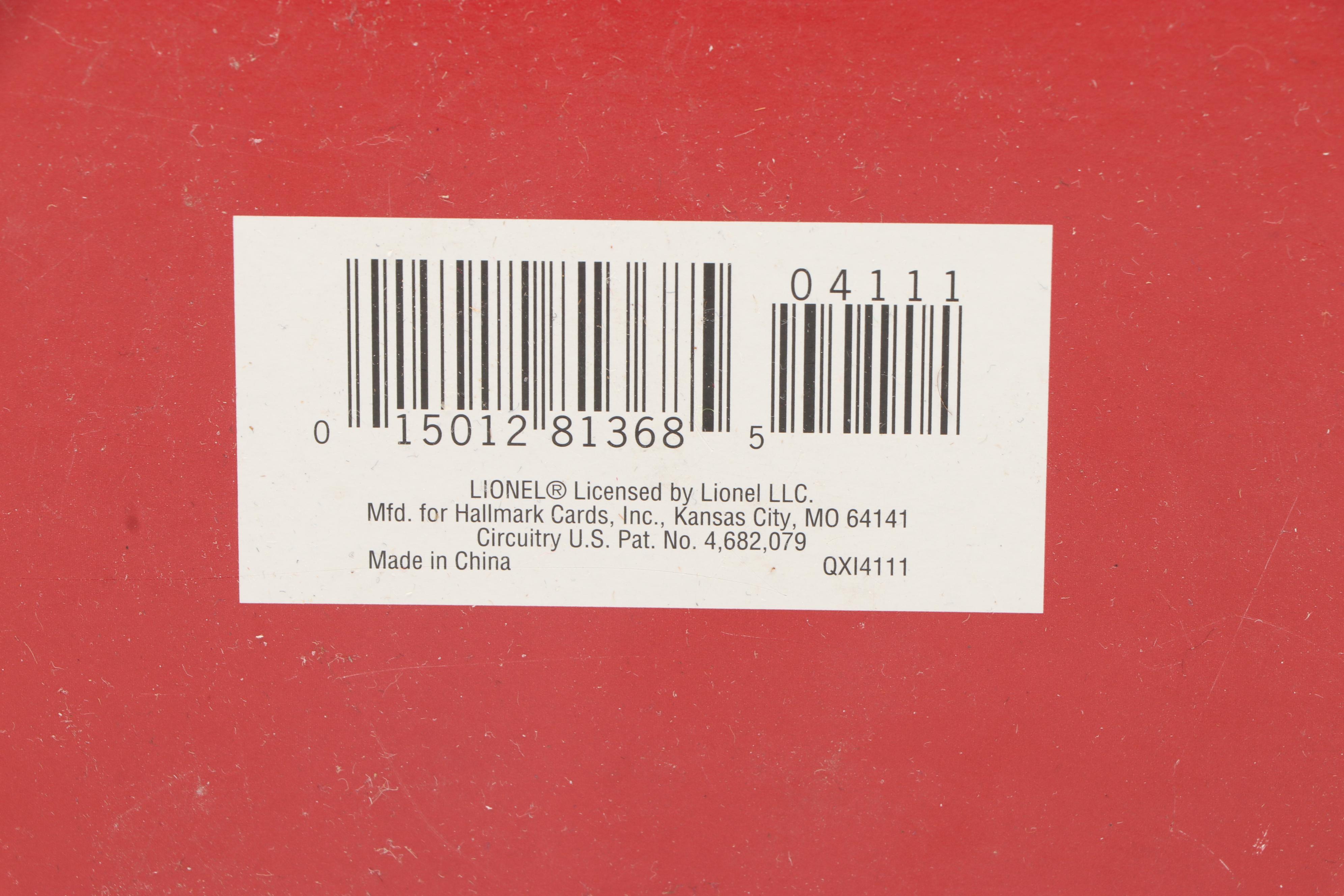 Hallmark "Lionelville" Keepsake Ornament with Carousel Horse Music Box and More