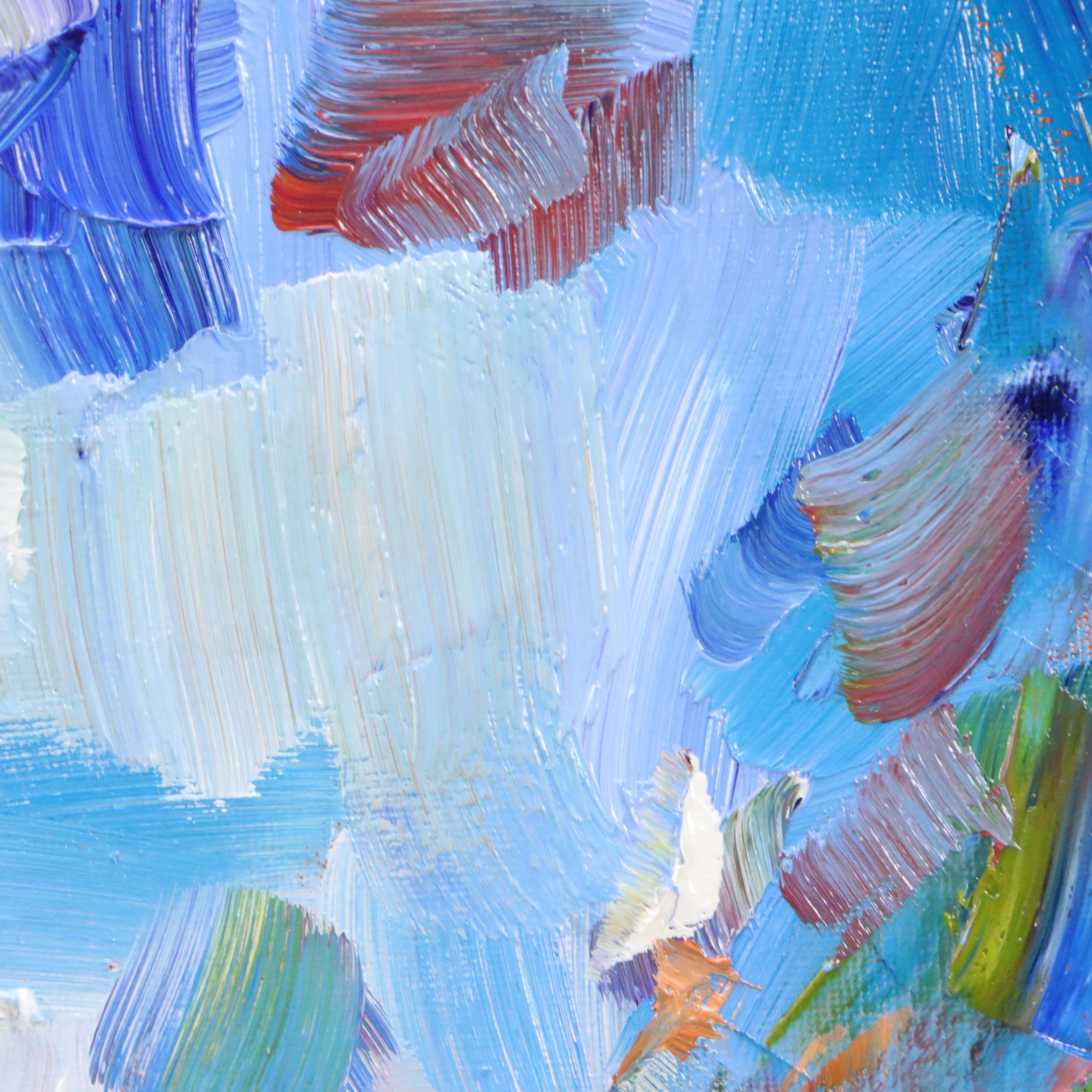 Serguei Novitchkov Oil Painting "Santa Monica, California," 2025