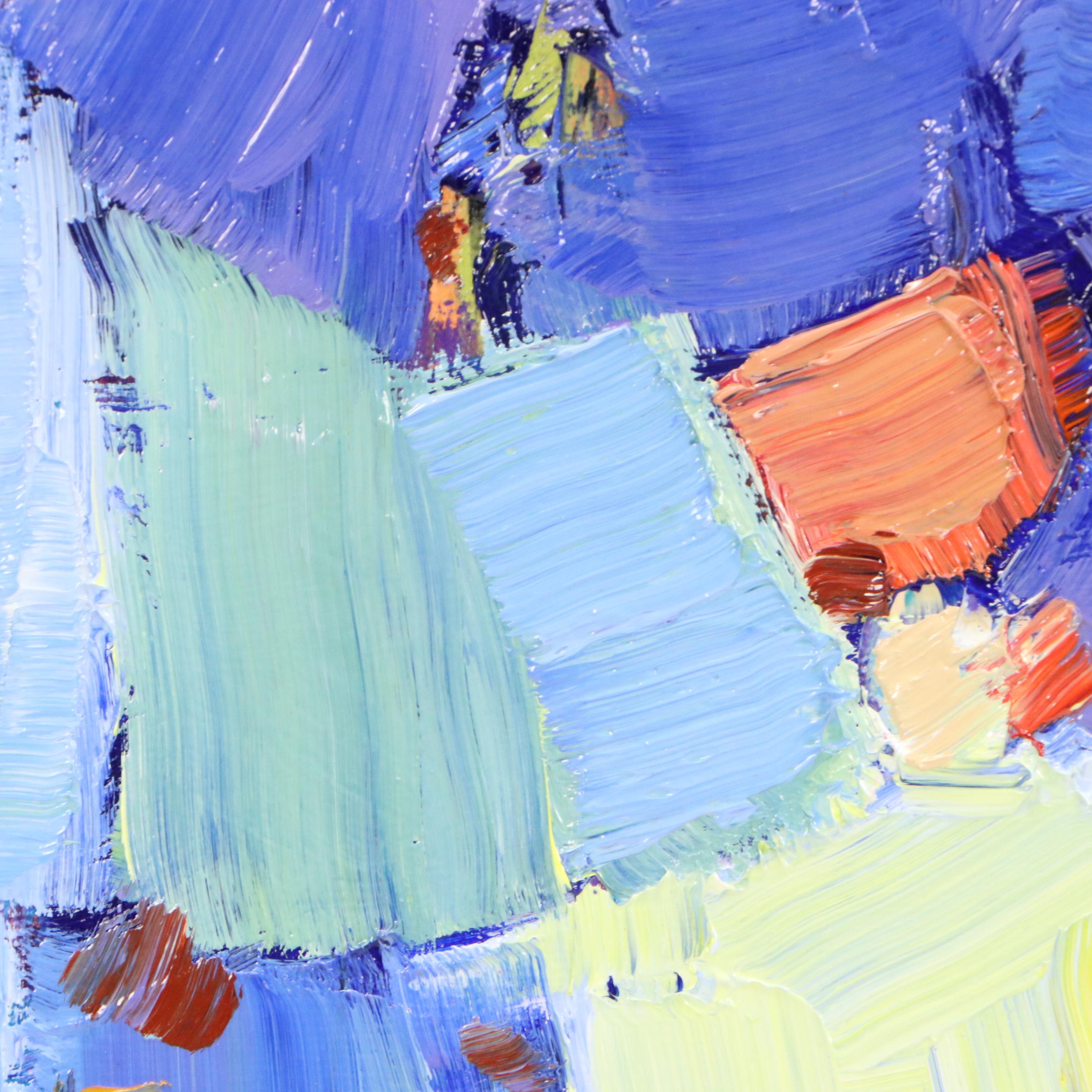 Serguei Novitchkov Oil Painting "Huntington Beach, California," 2025