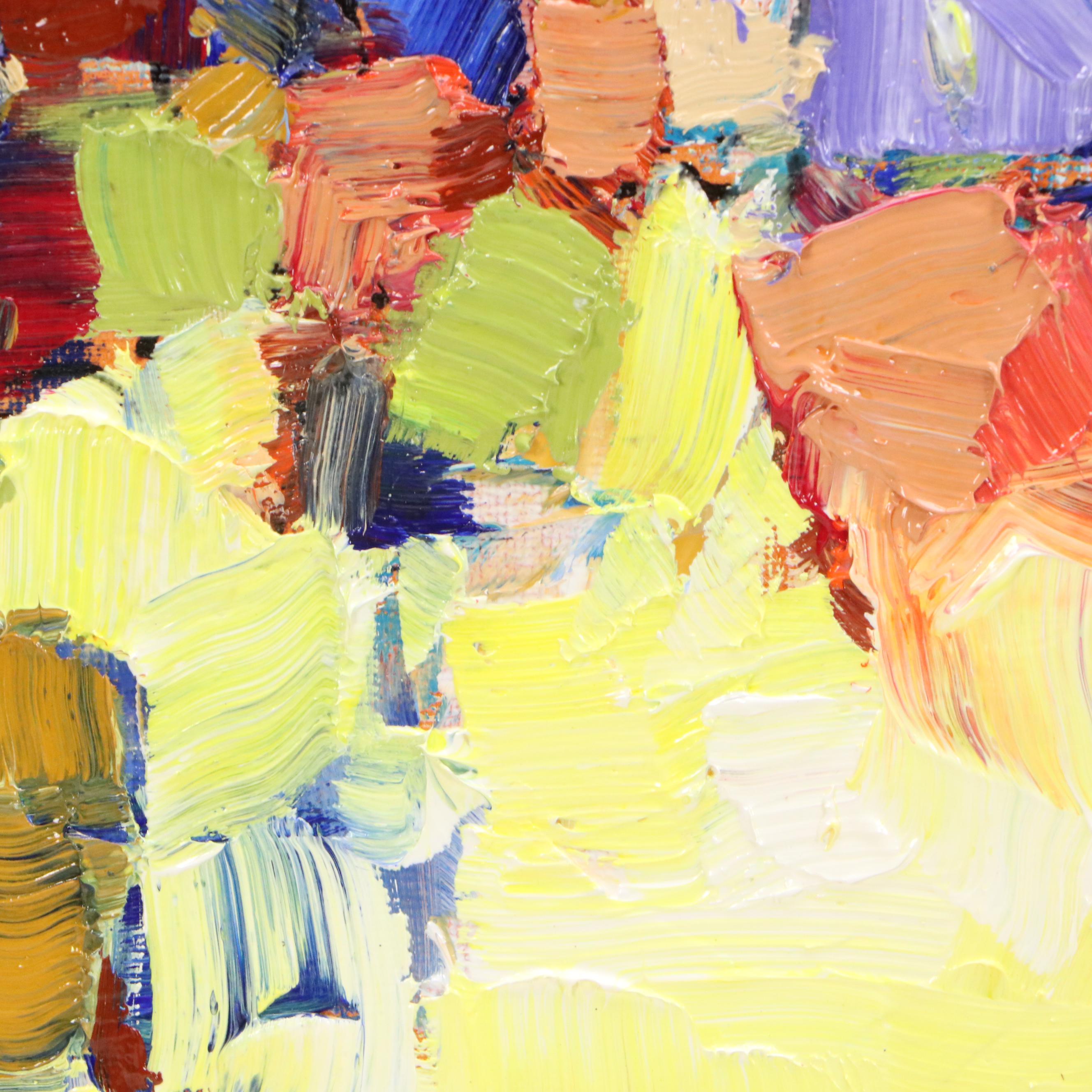 Serguei Novitchkov Oil Painting "Huntington Beach, California," 2025