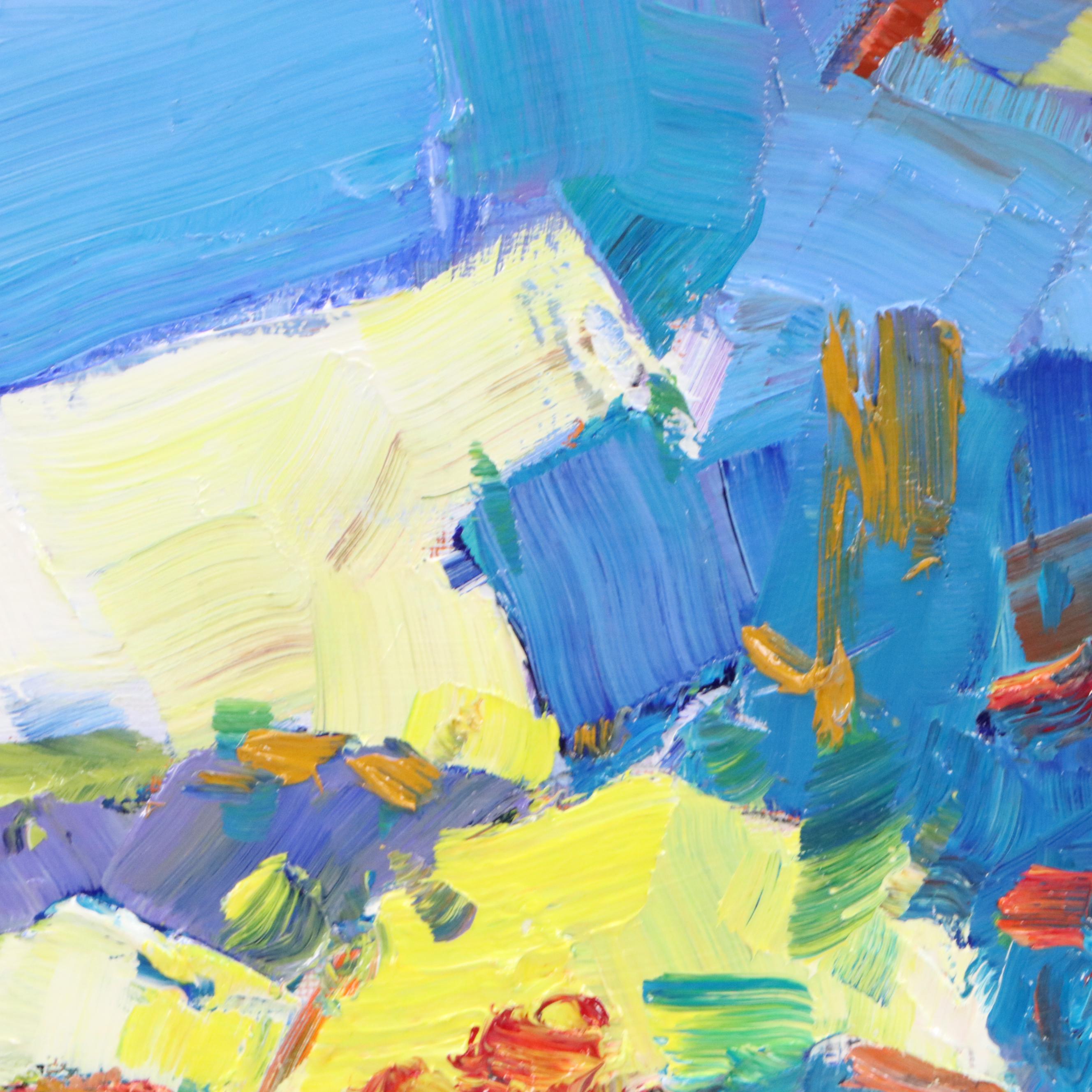 Serguei Novitchkov Oil Painting "Huntington Beach, California," 2025