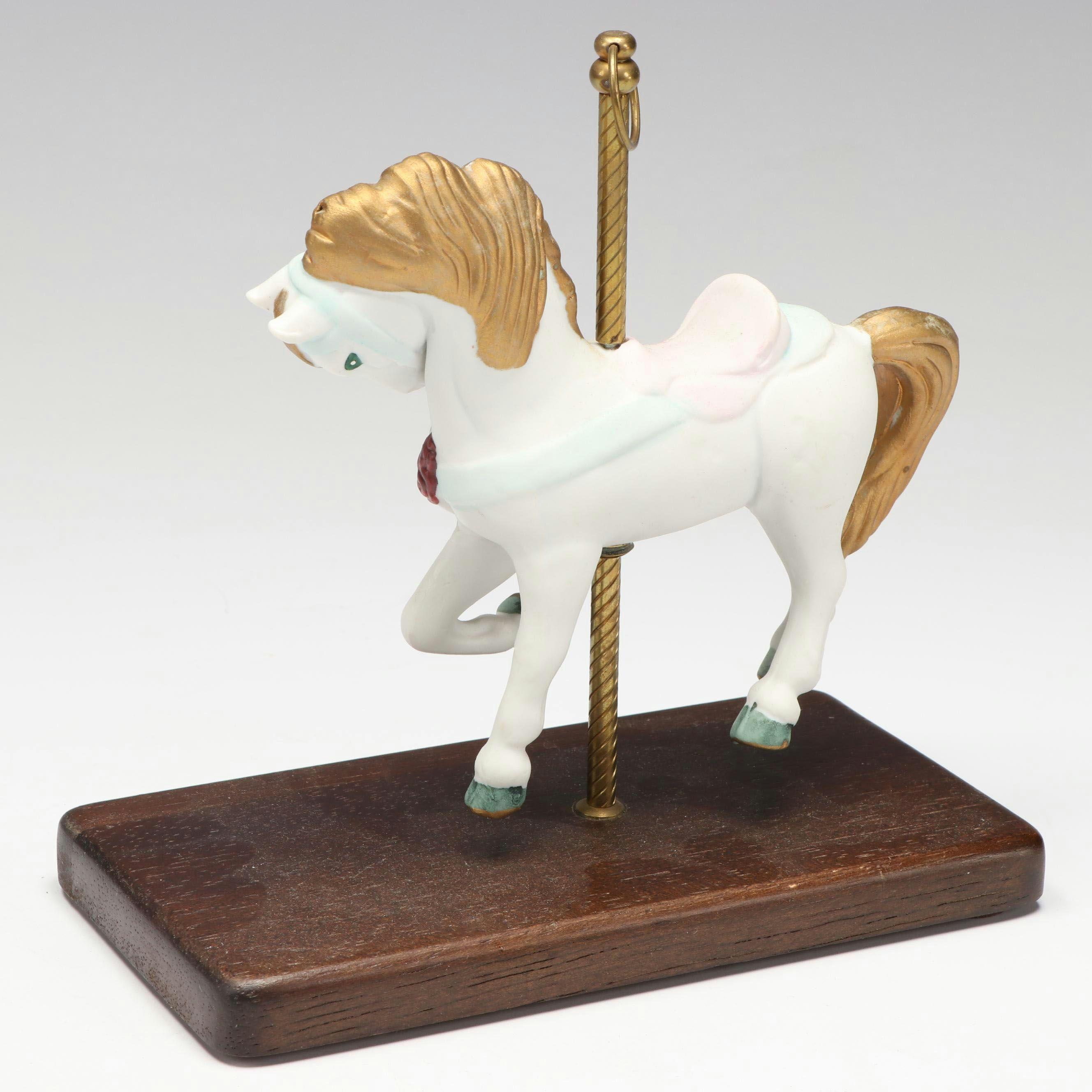 Hallmark "Lionelville" Keepsake Ornament with Carousel Horse Music Box and More