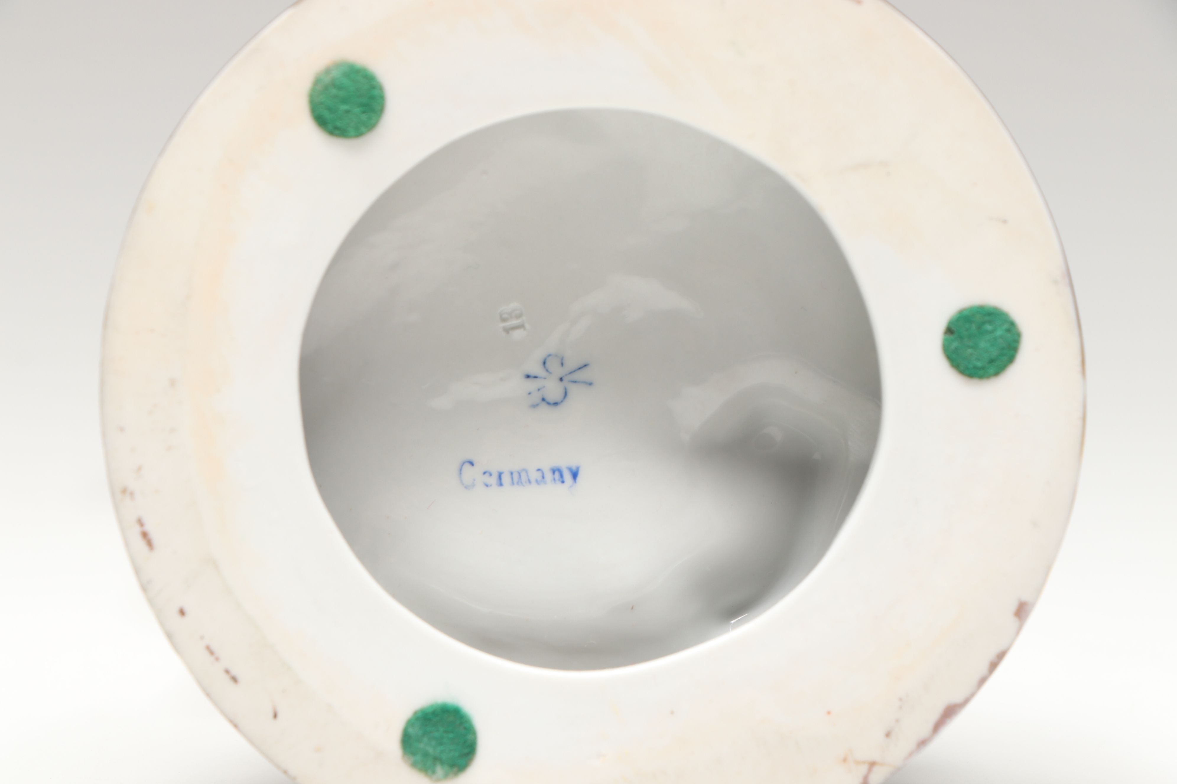 Schiebe-Alsbach Rococo Style German Porcelain Figurines, Mid 20th Century