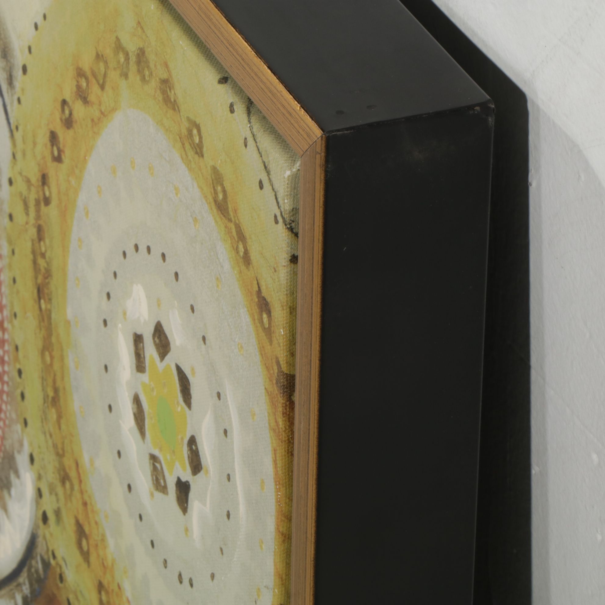 Leila Embellished Giclee on Canvas "Momentary", 2010