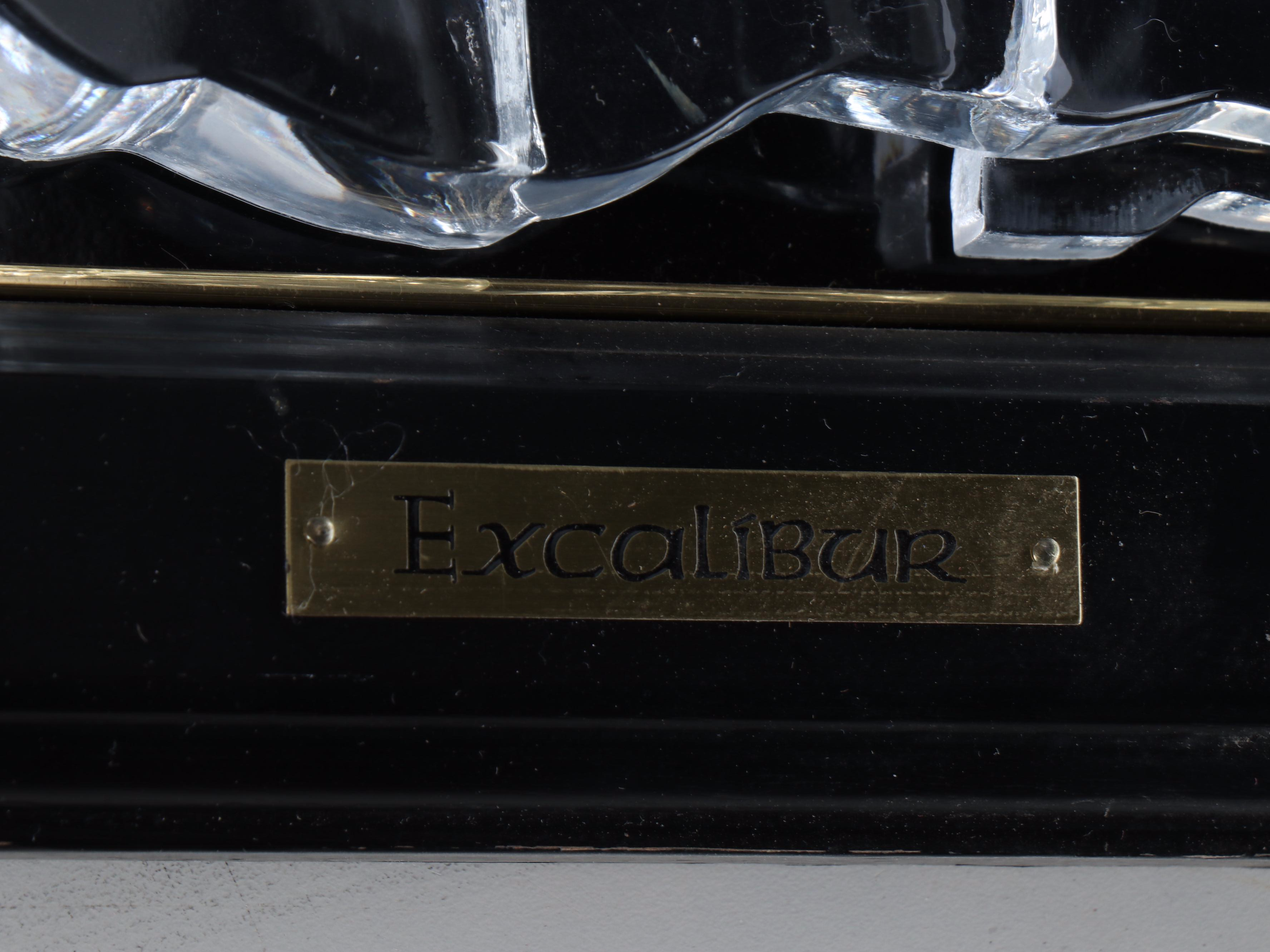 The Franklin Mint "Excalibur" Mounted Replica Sword