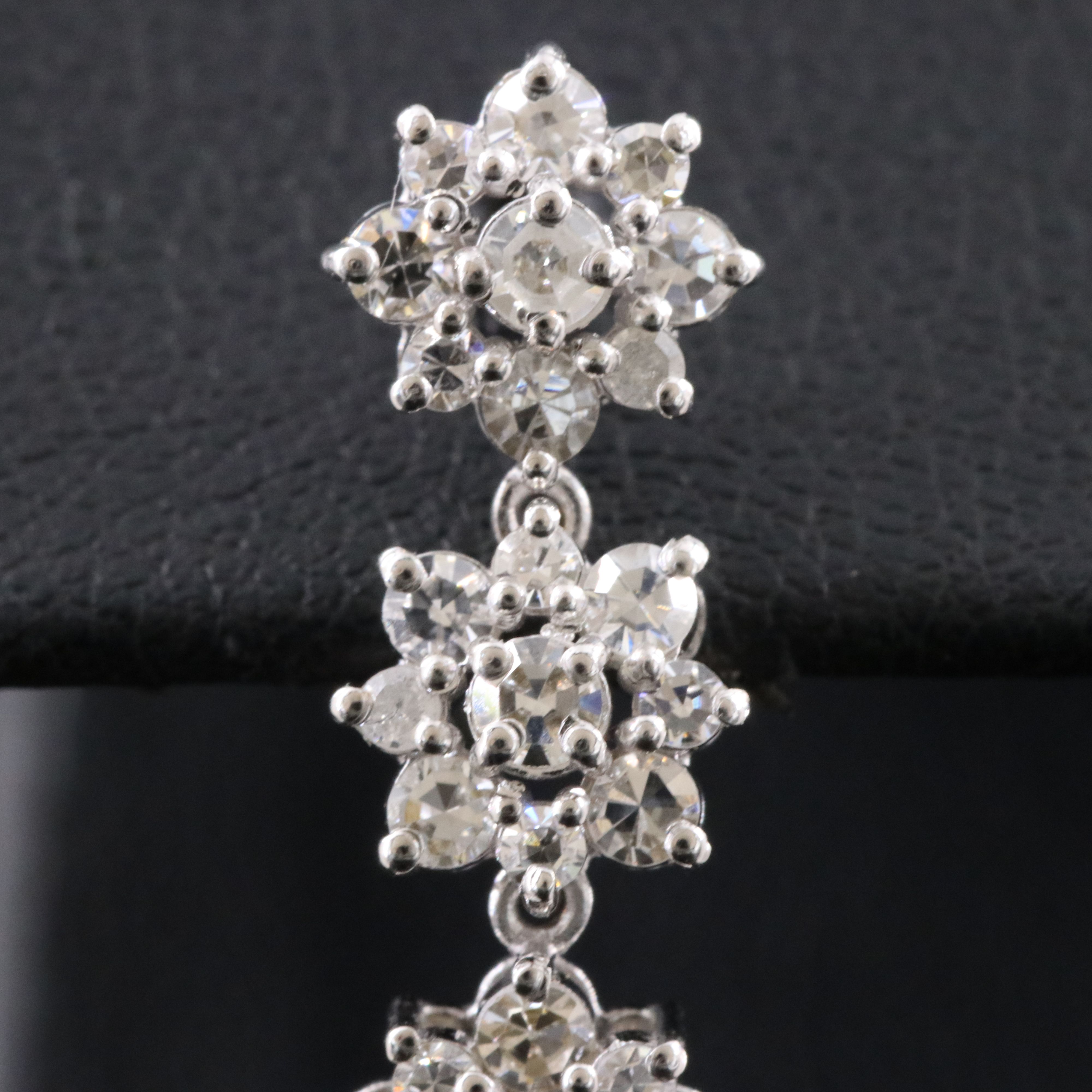 14K 1.66 CTW Diamond Drop Earrings