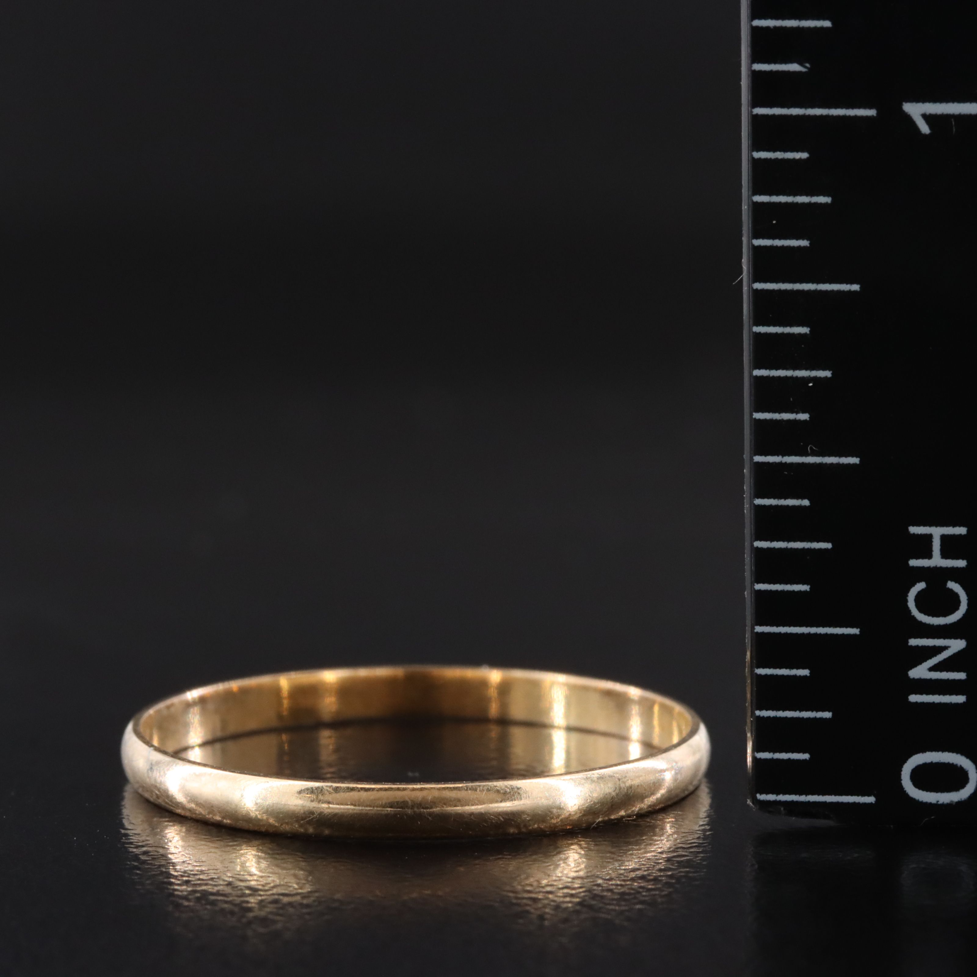 14K Gold Band