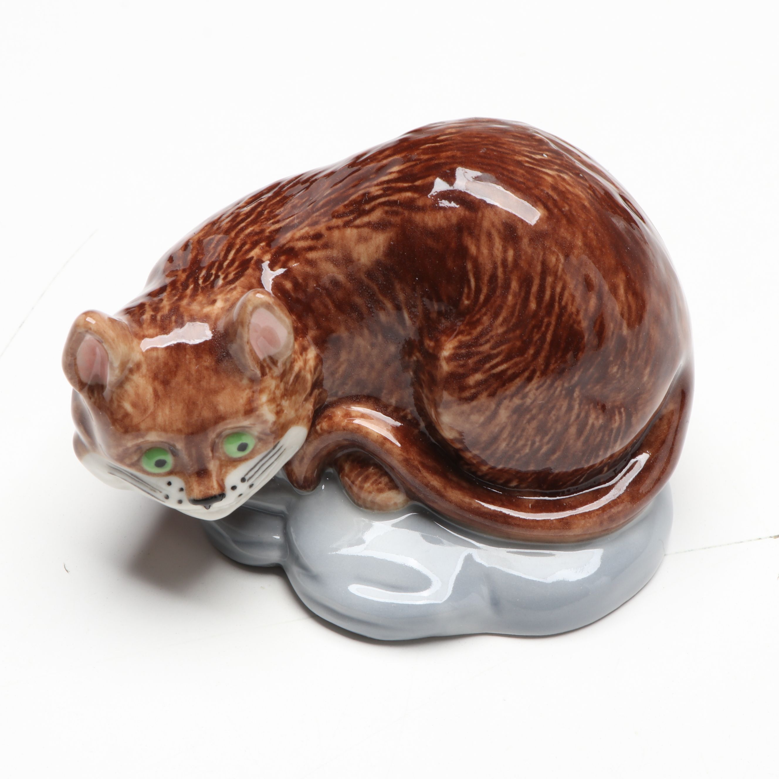 Beswick, Wade, SylvaC with Other Ceramic Cat Figurines, Mid to Late 20th Century