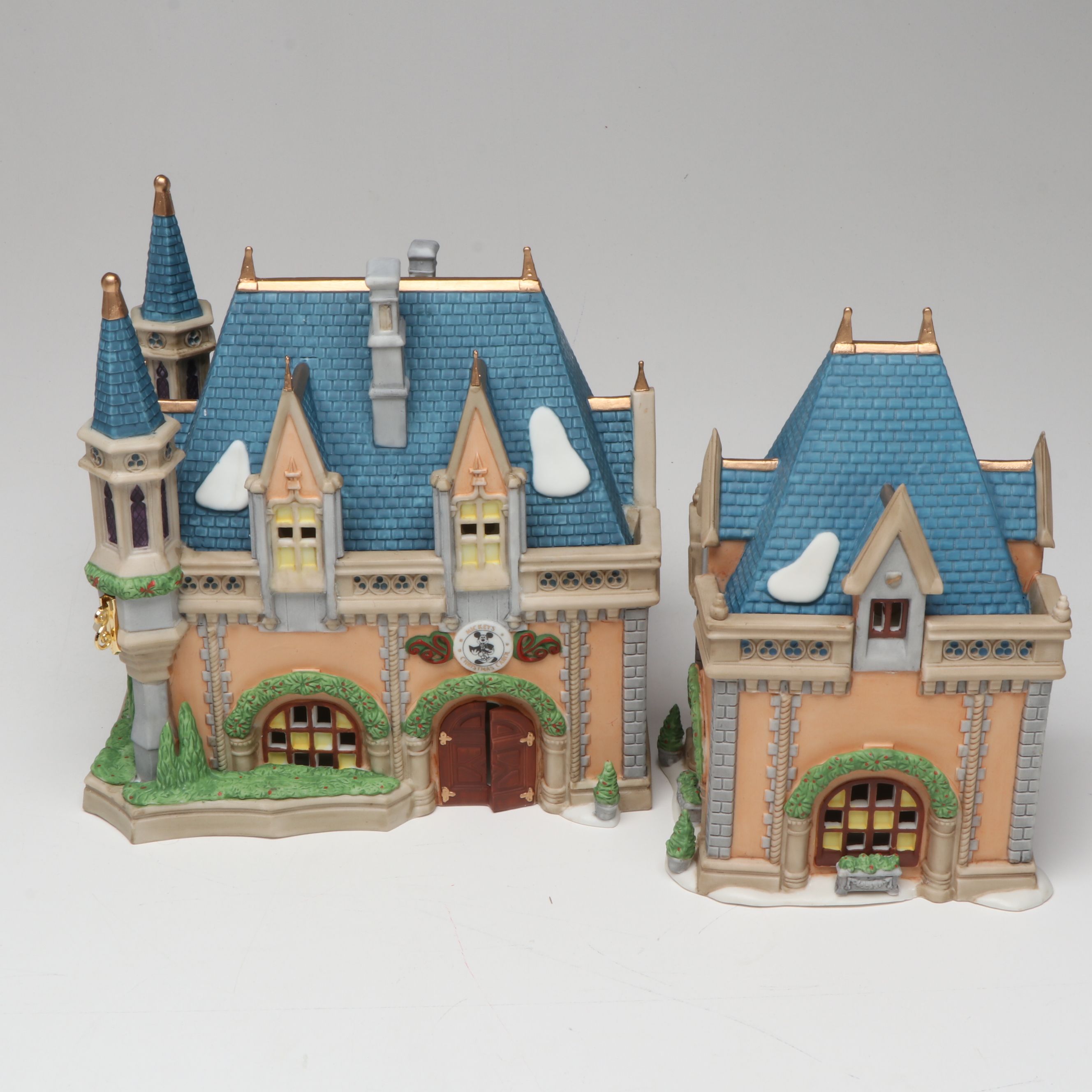 "Mickey's Christmas Carol" and More Disney Parks Village Series Sets