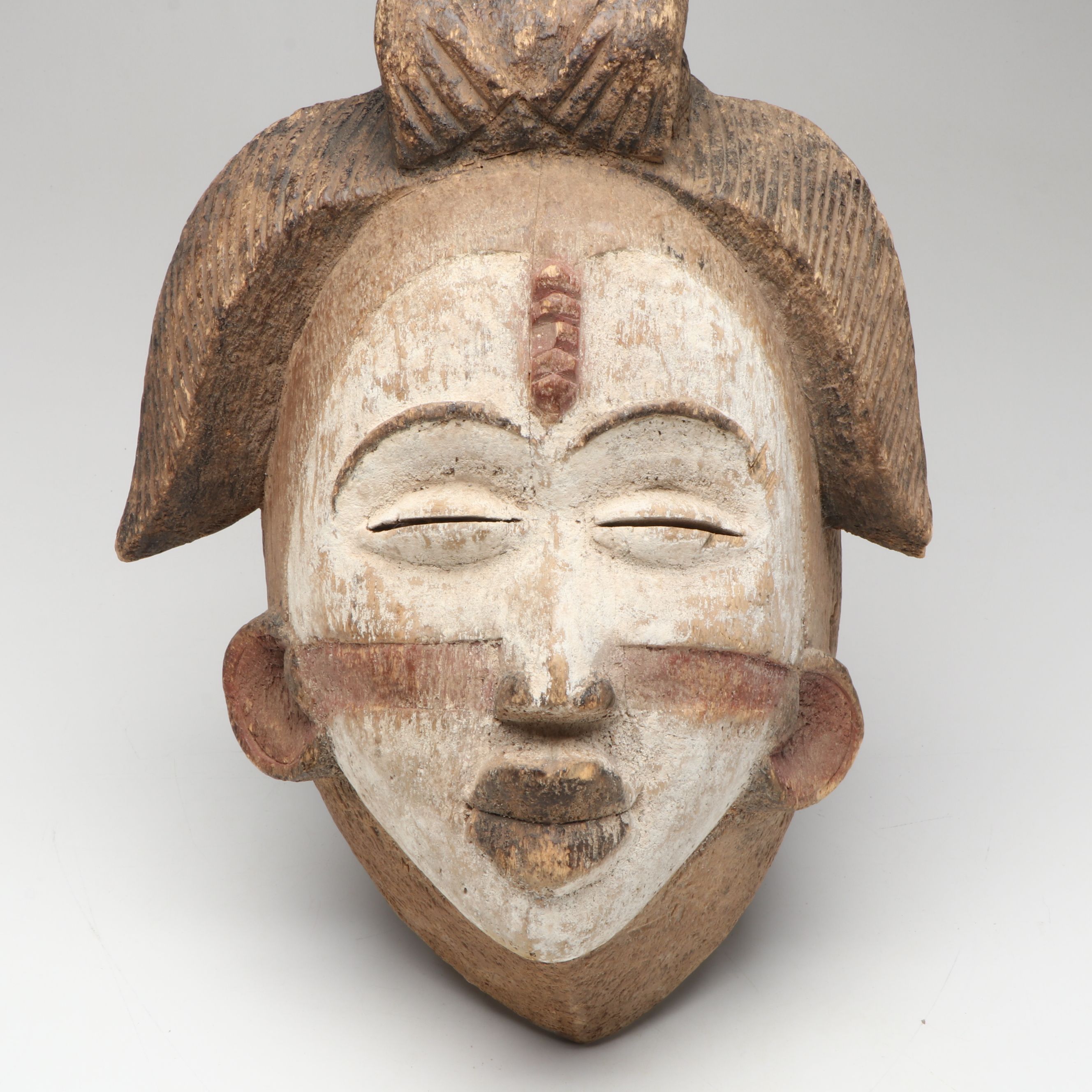 Gabonese Punu Okuyi Helmet Masks