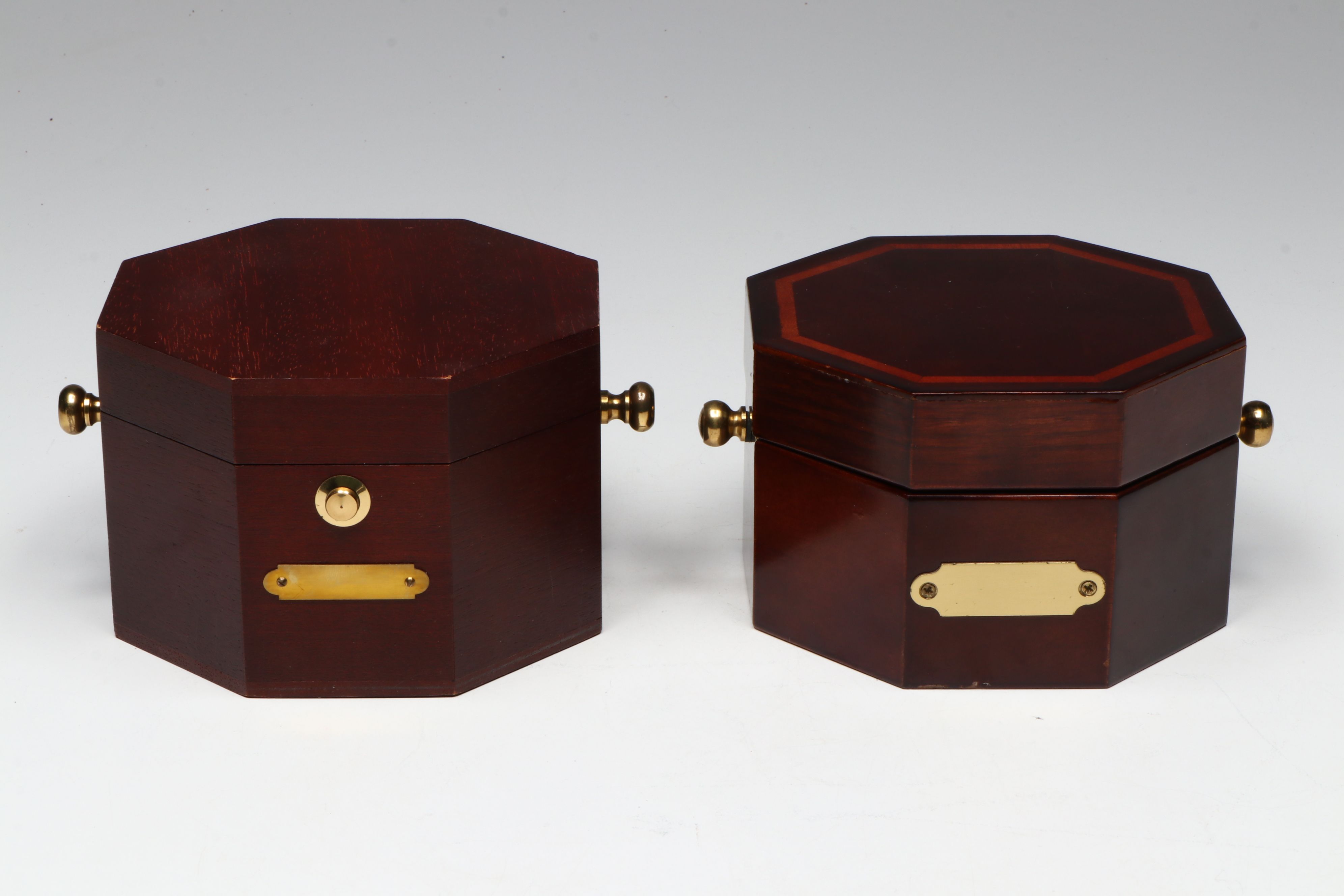 Bulova and Other Wooden Cased Desk Clock