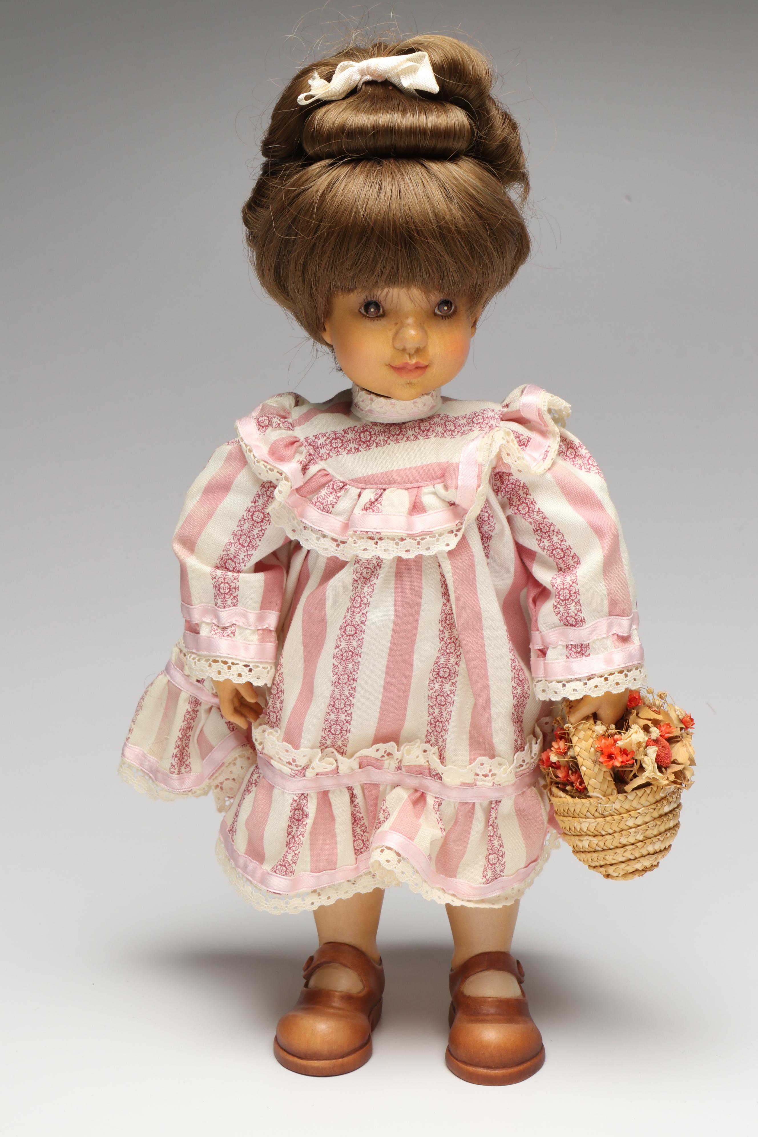 Sarah Kay for ANRI "Rebecca" and Italian "Jennifer" Wood Dolls