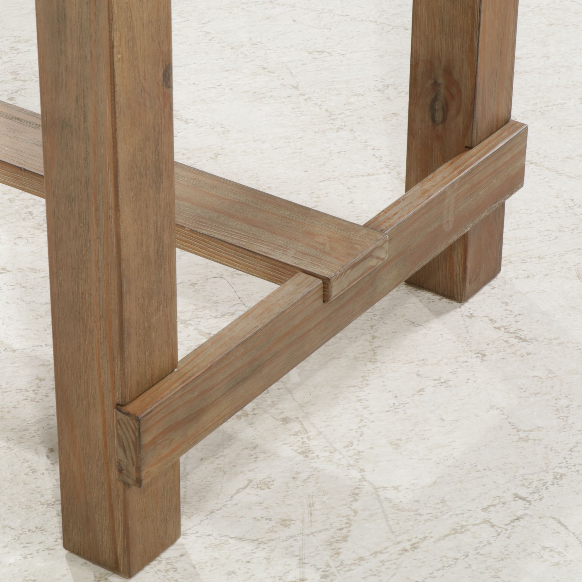 Ashley Furniture Rustic Finished Counter Height Dining Table