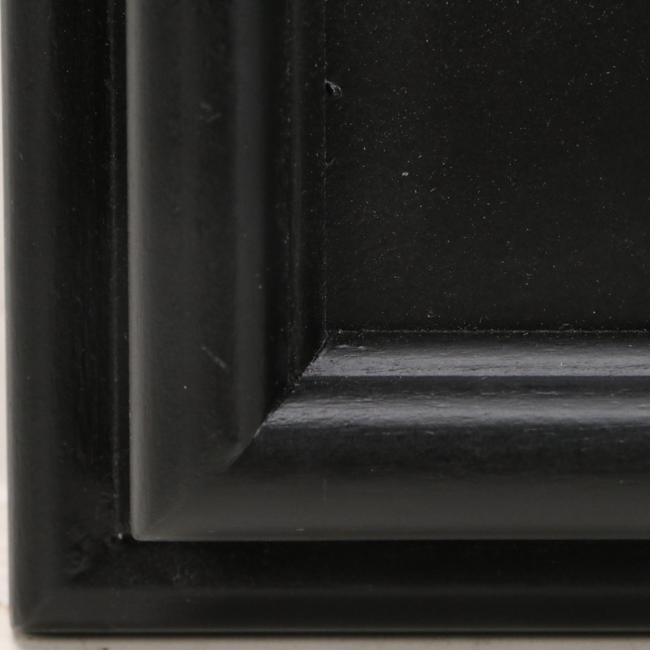 Japanese Woodblock of Birds Perched on Blossom Branch