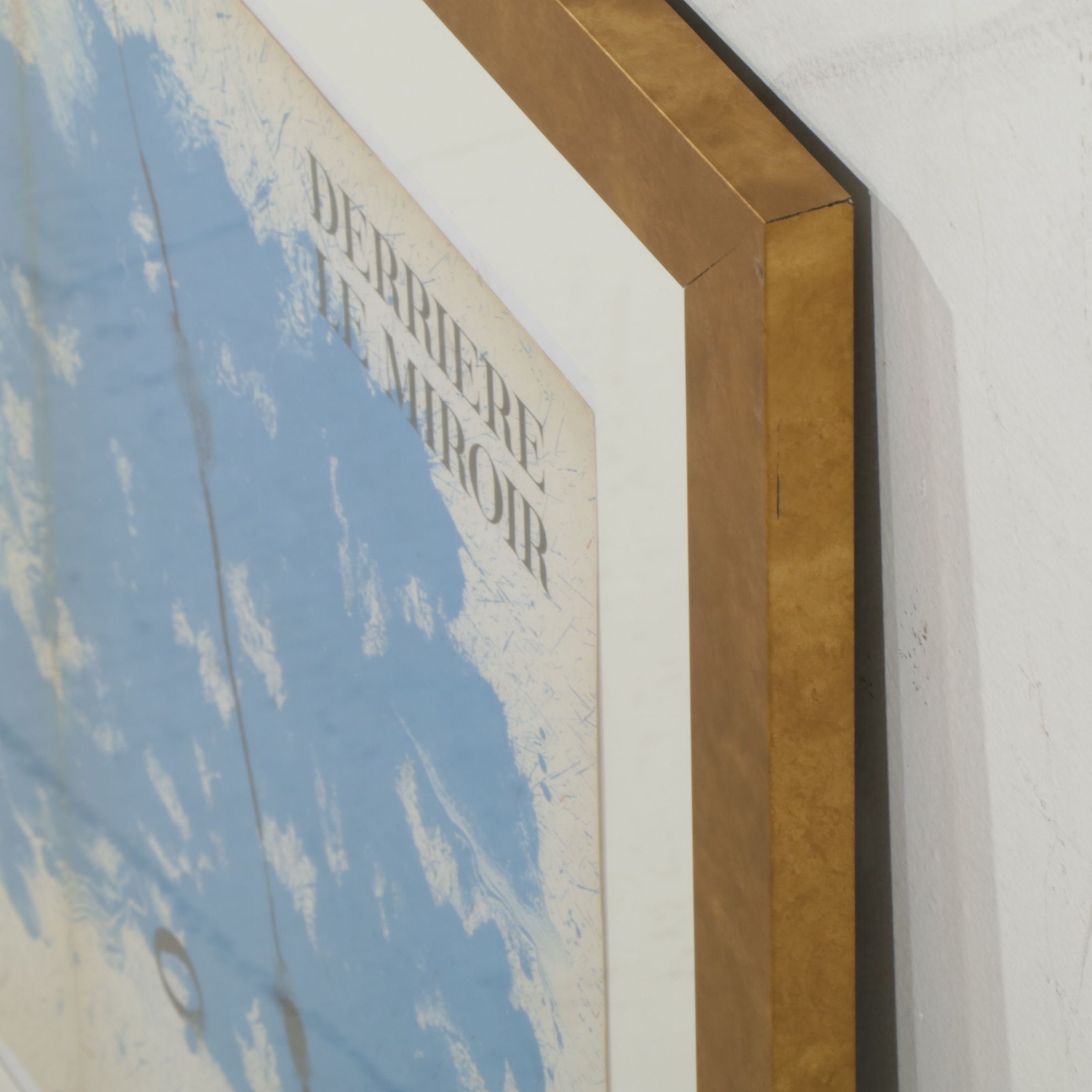 Joan Miró Double-Page Color Lithograph Cover Art for "Derrière le Miroir," 1961