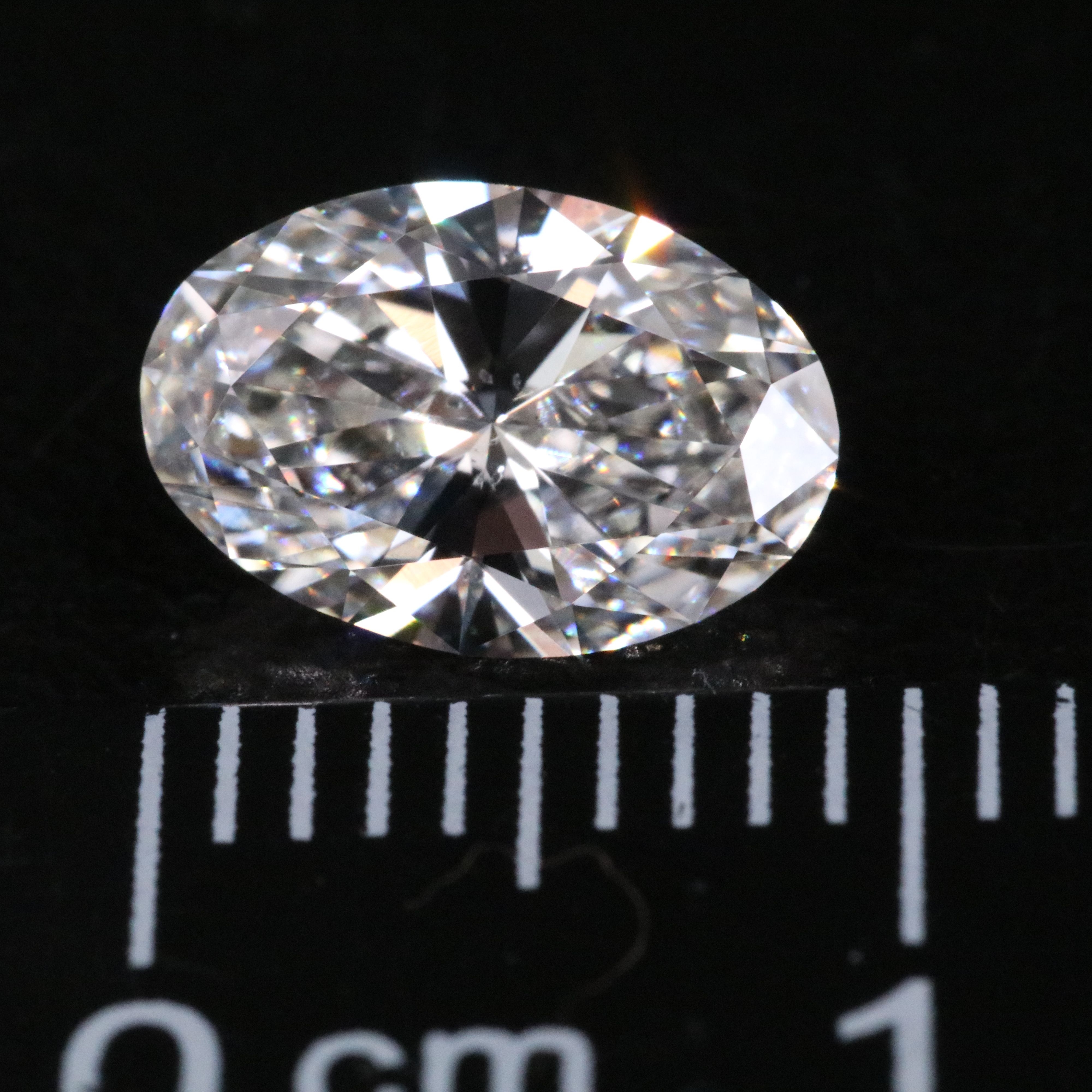 Loose 1.36 CT Lab Grown Diamond with IGI Report