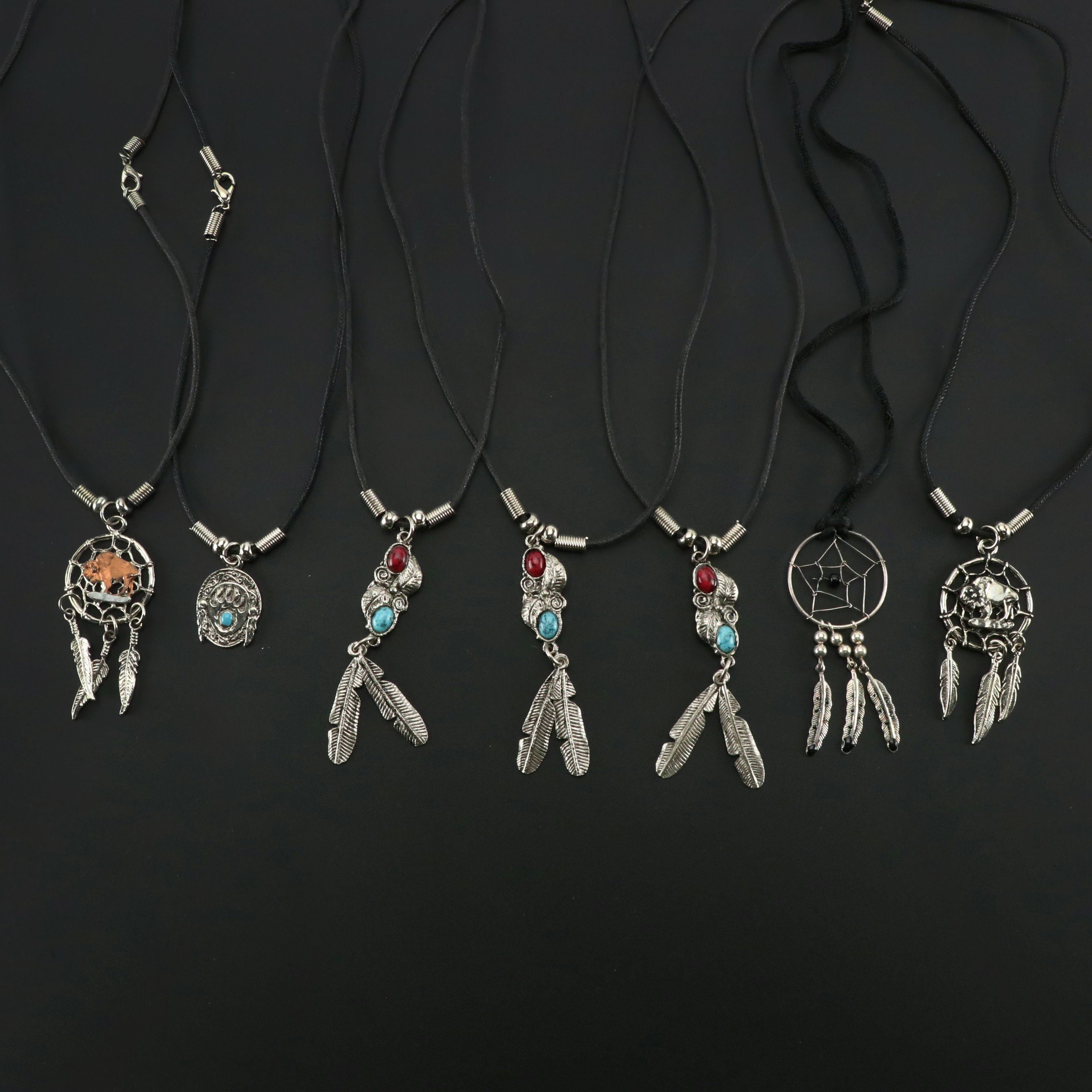 Native American Theme Souvenir Necklaces