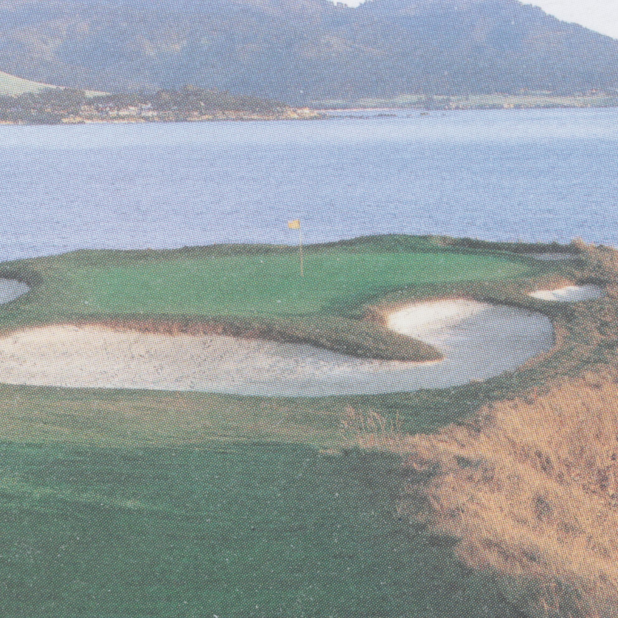 Offset Lithograph Photo of 7th Hole at Pebble Beach for 110th U.S. Open, 2010