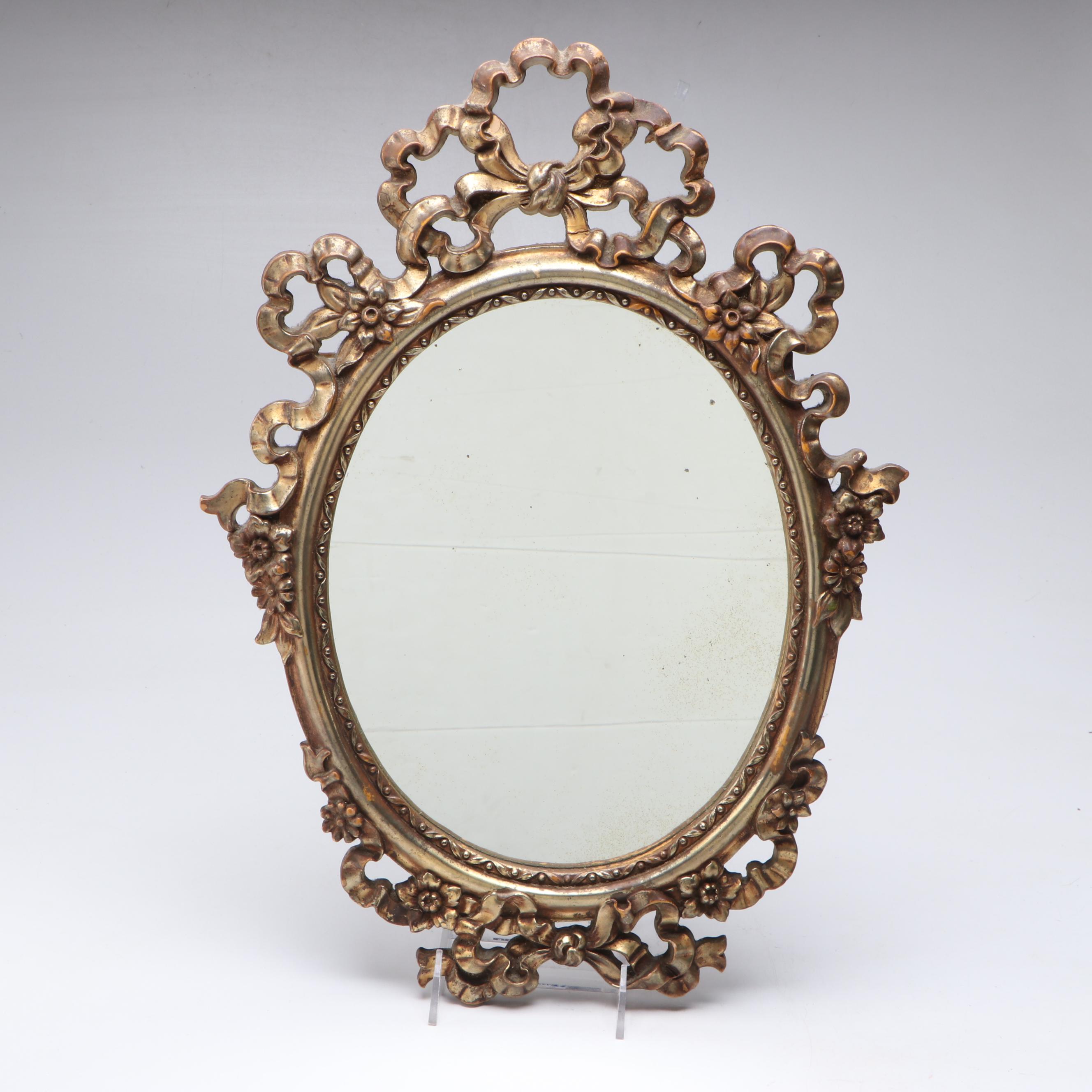 Victorian Style Gilt Framed Wall Mirror, Mid to Late 20th Century