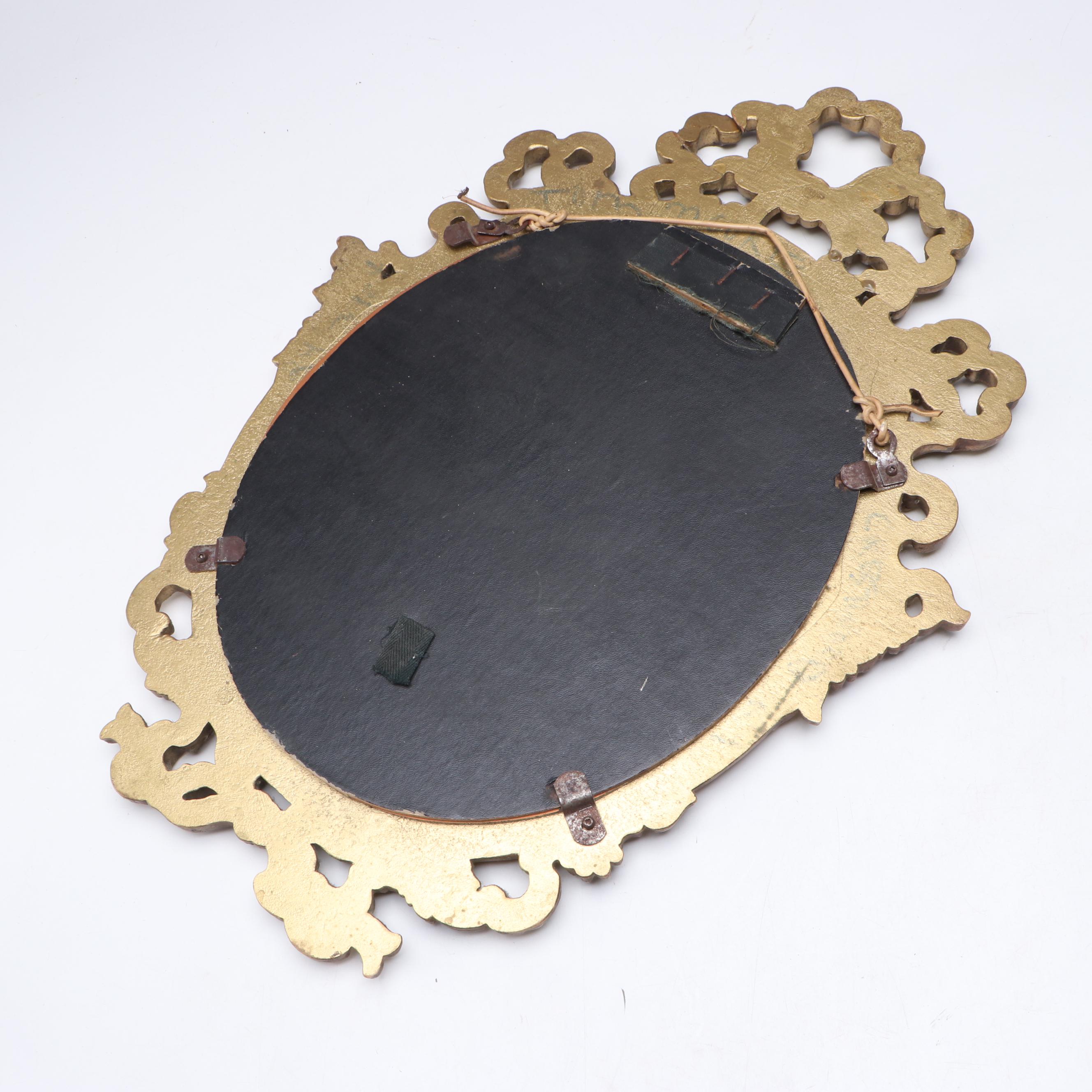 Victorian Style Gilt Framed Wall Mirror, Mid to Late 20th Century