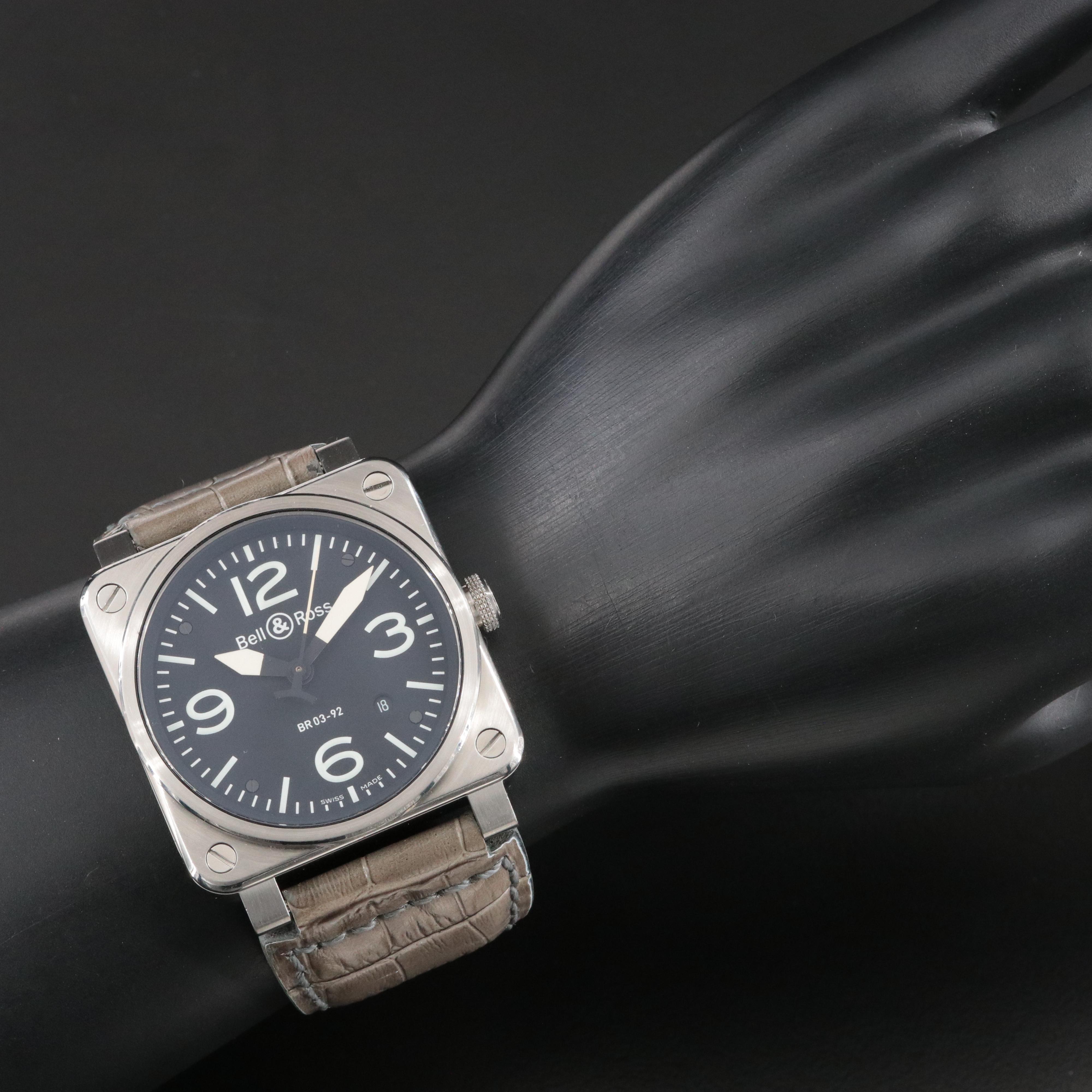 Bell & Ross Aviation BR03-92 Steel Automatic Watch