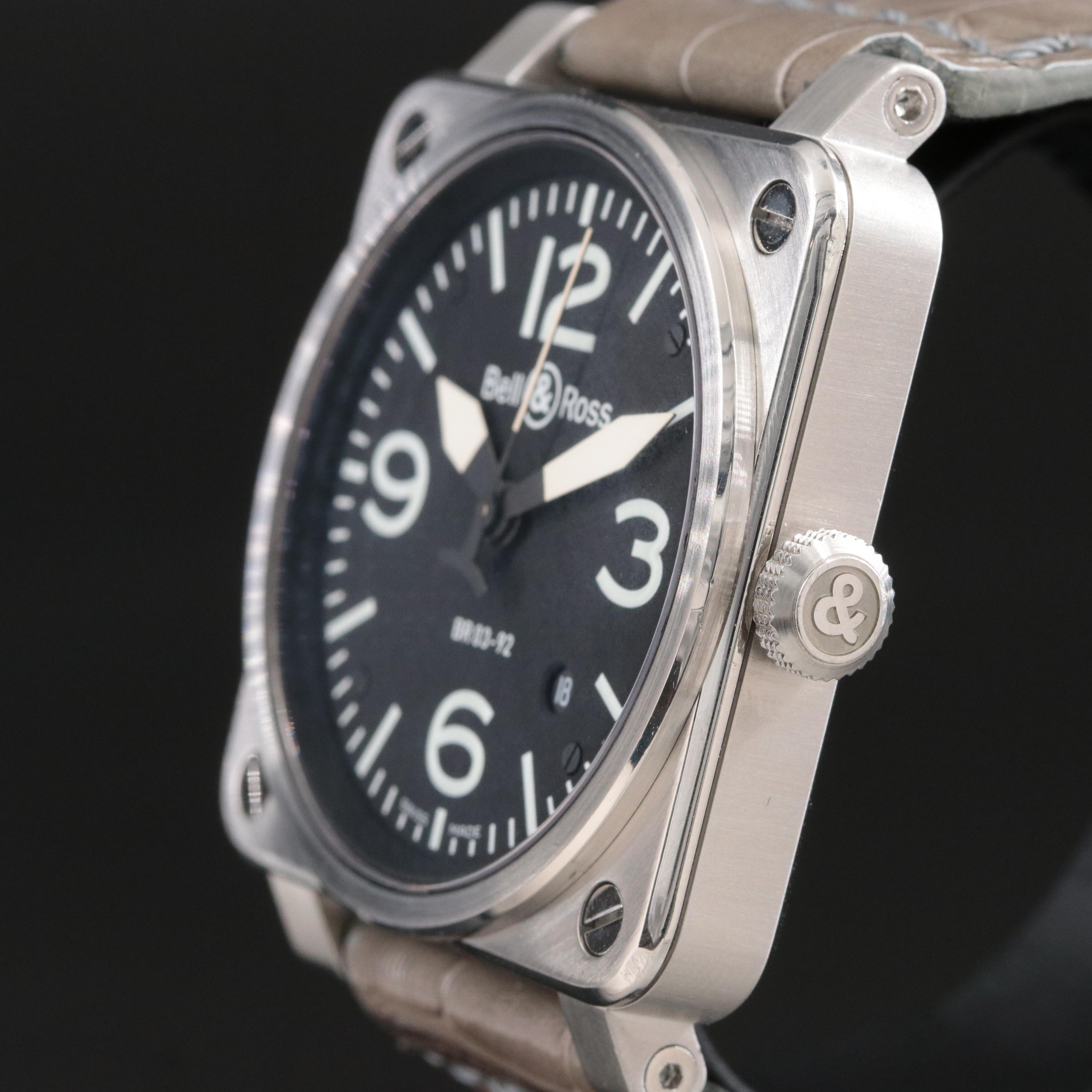 Bell & Ross Aviation BR03-92 Steel Automatic Watch