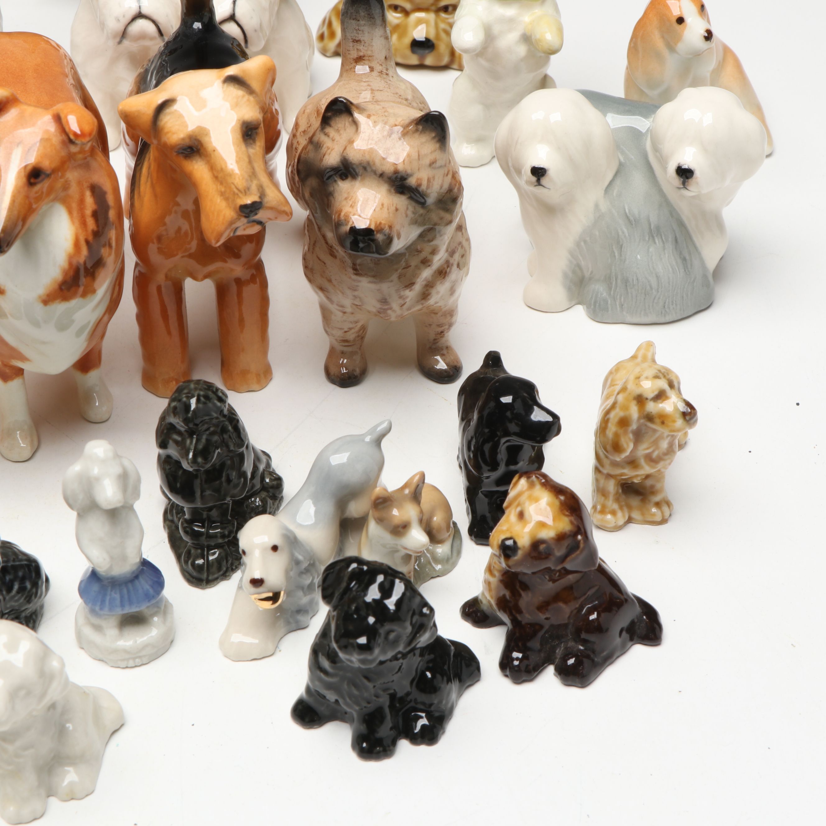 Lomonosov, Beswick, Wade and Other Dogs, Mid to Late 20th Century