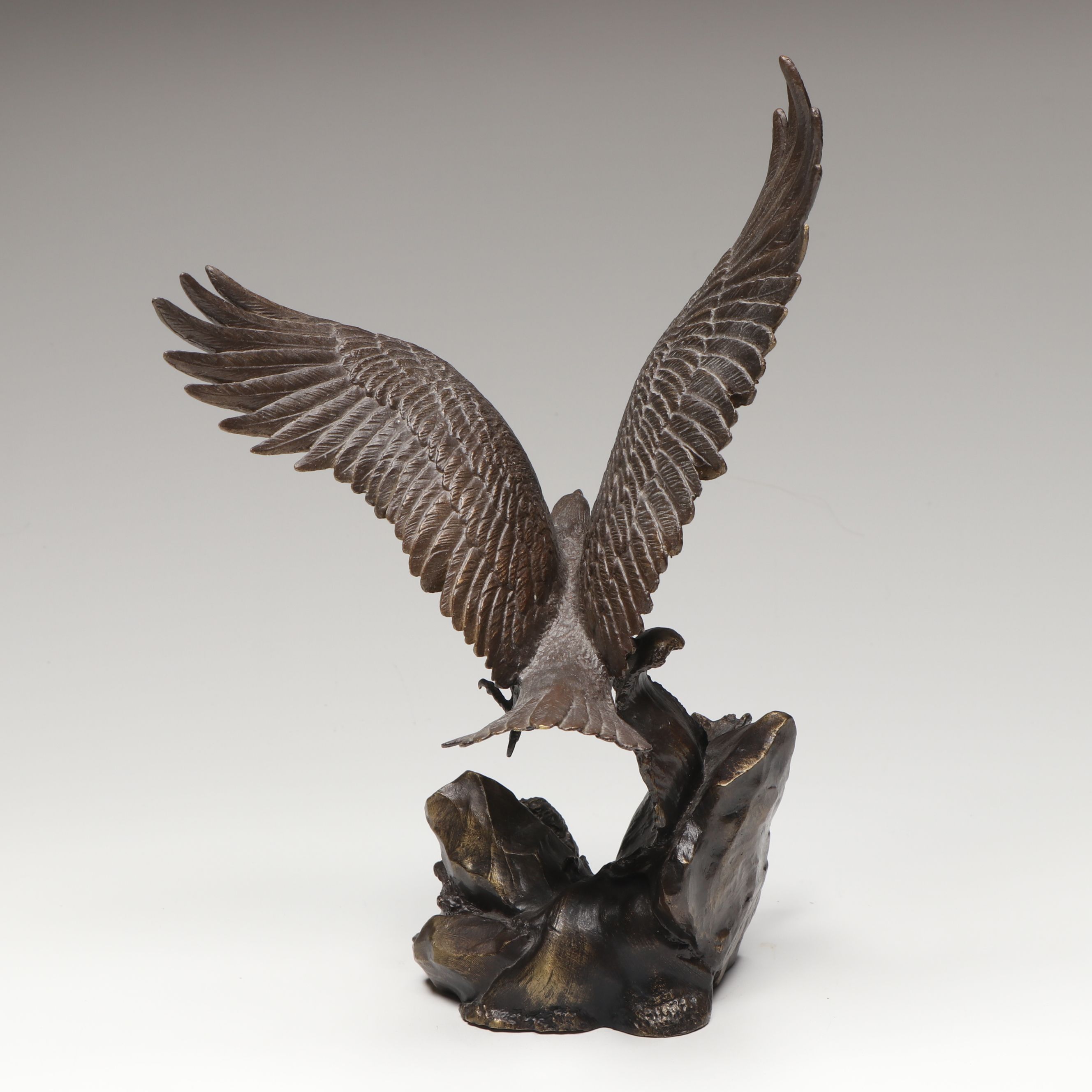 After Ronald Van Ruyckevelt "Wings of Glory" Bronze Sculpture