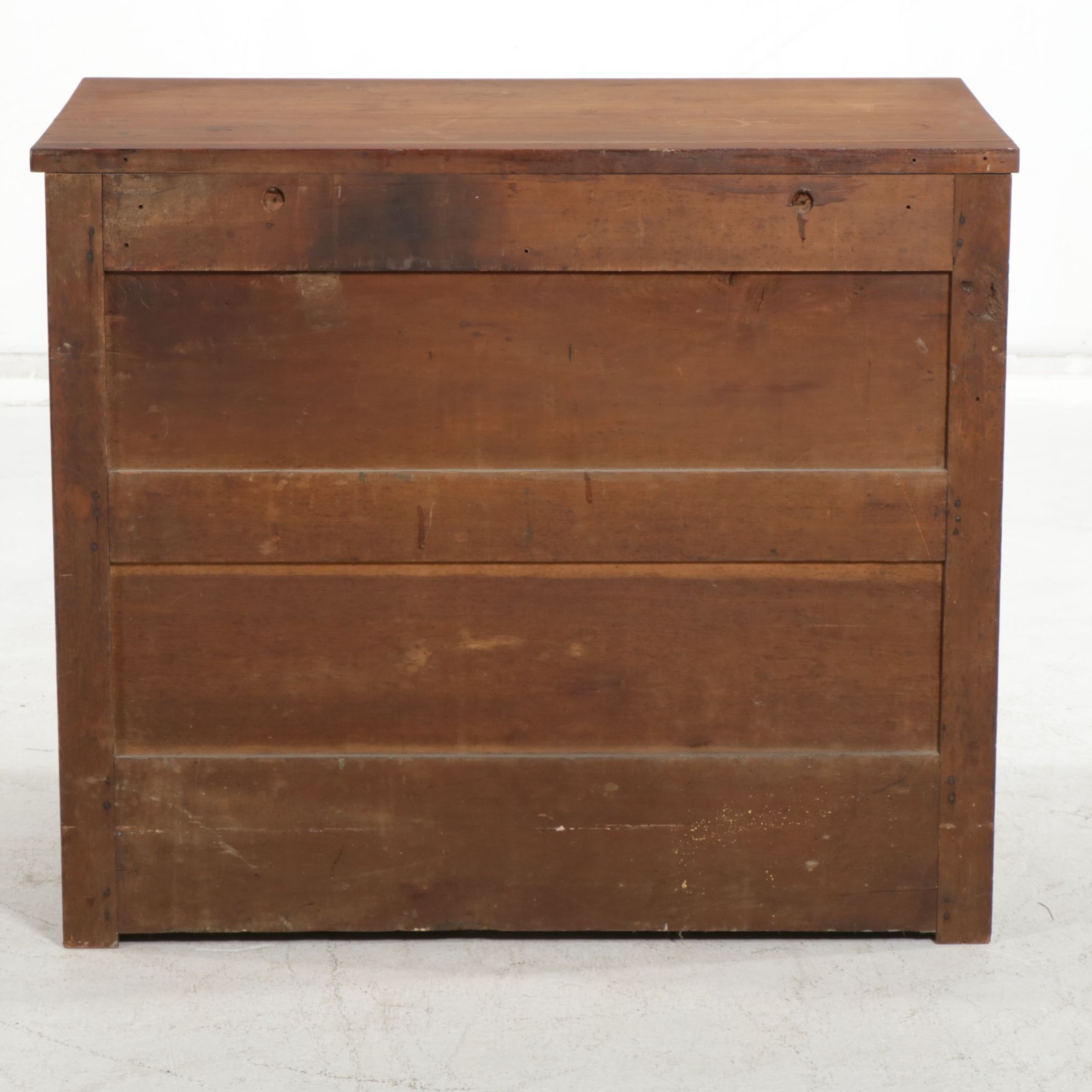 Empire Style Cherry Chest of Drawers, Late 19th Century