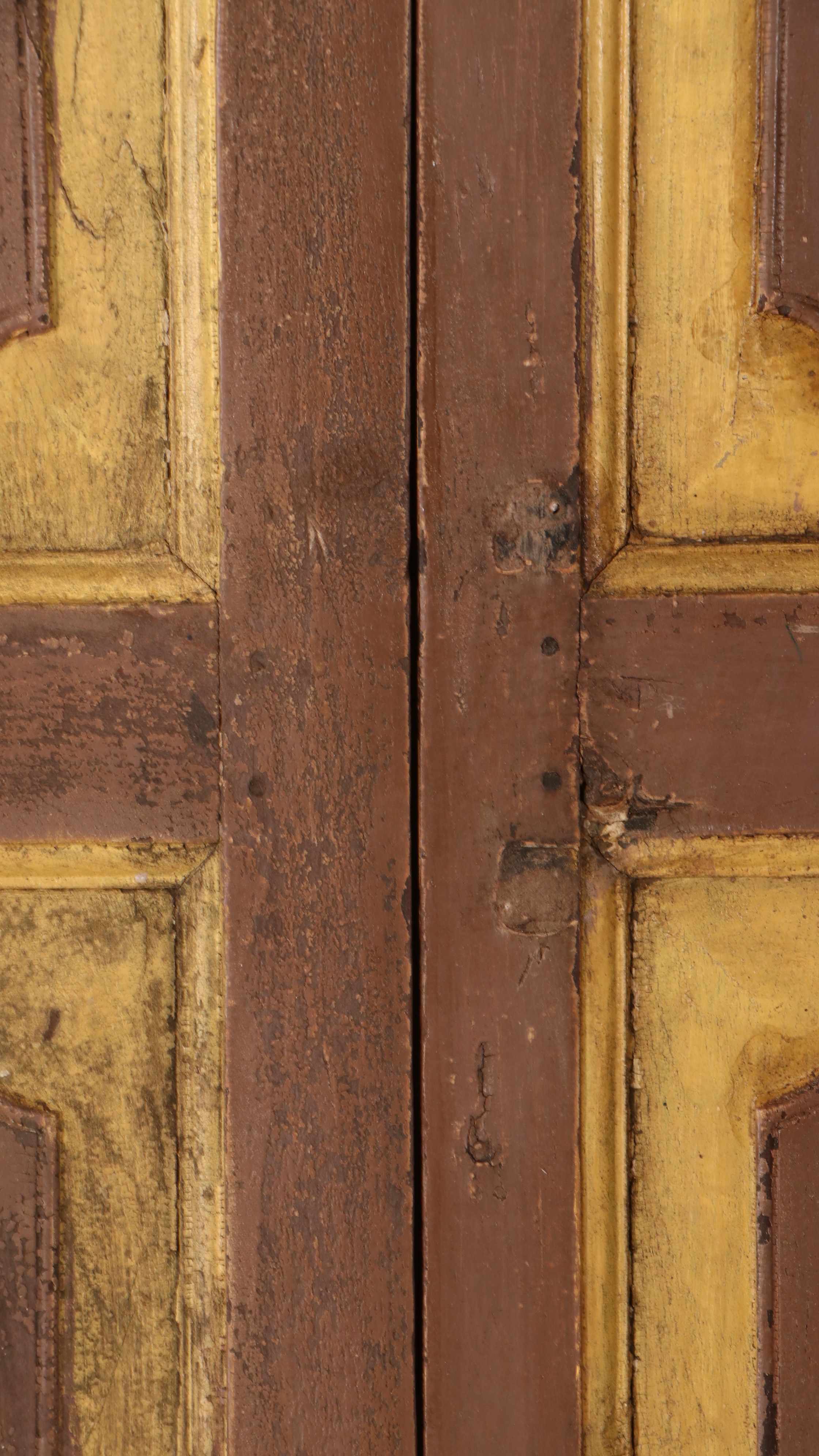 Moroccan Style Architectural Salvage Wrought Iron and Wood Window