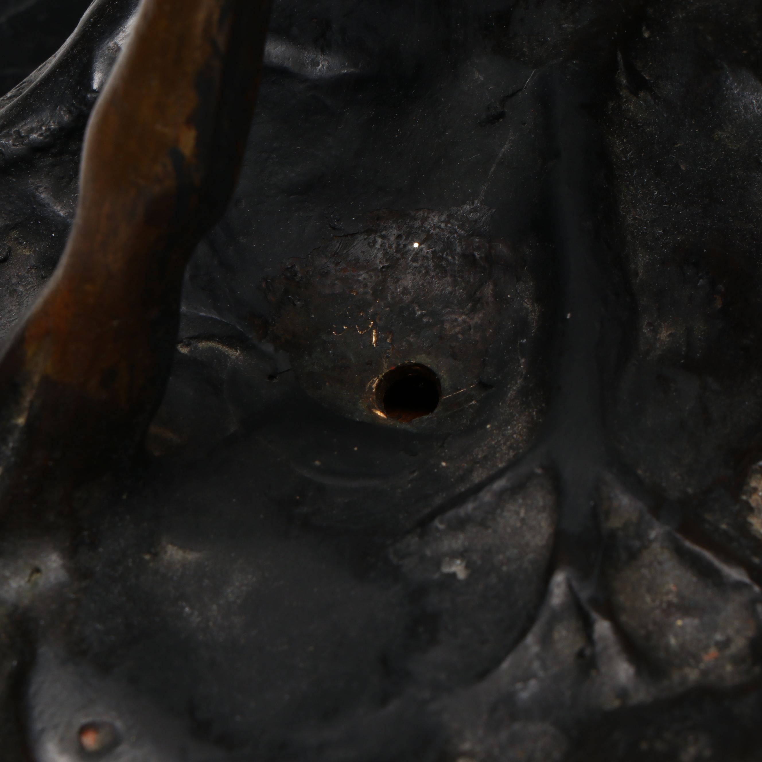 After Pierre-Jules Mêne Elk Brass Sculpture on Marble Base