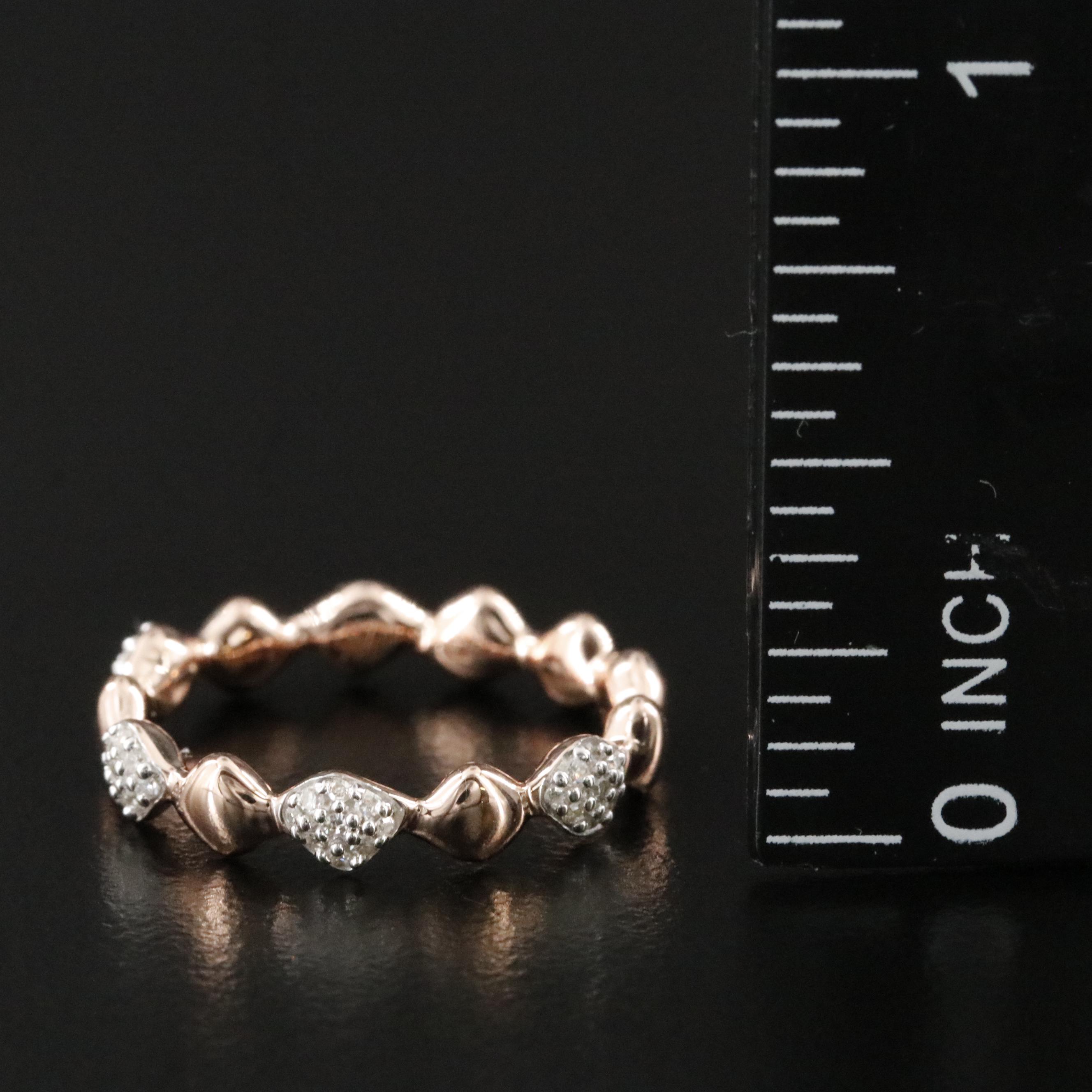 Monica Vinader Diamond Ring