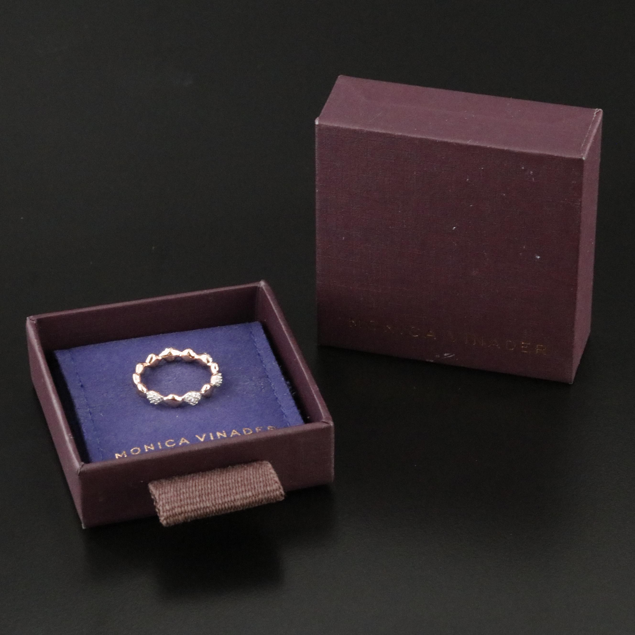 Monica Vinader Diamond Ring