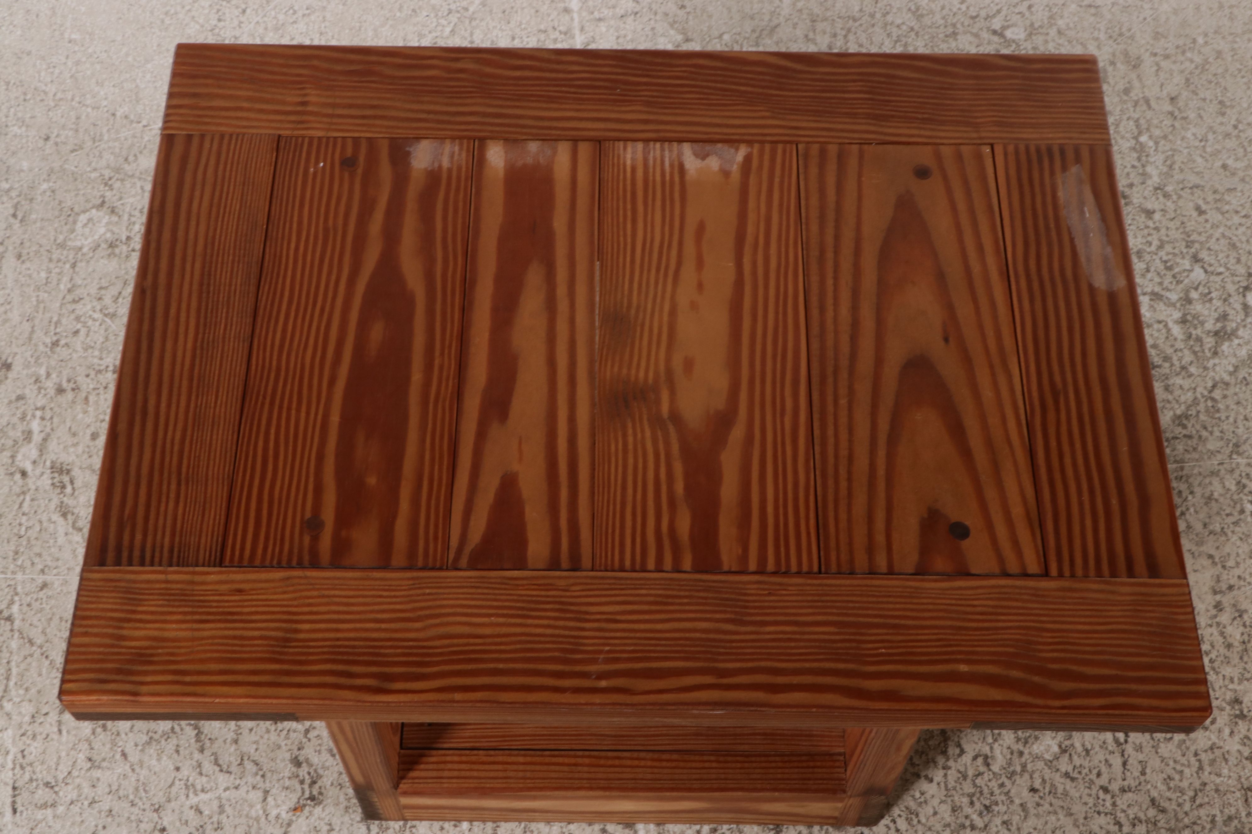 This End Up Upholstered Pine Loveseat and Pair of End Tables