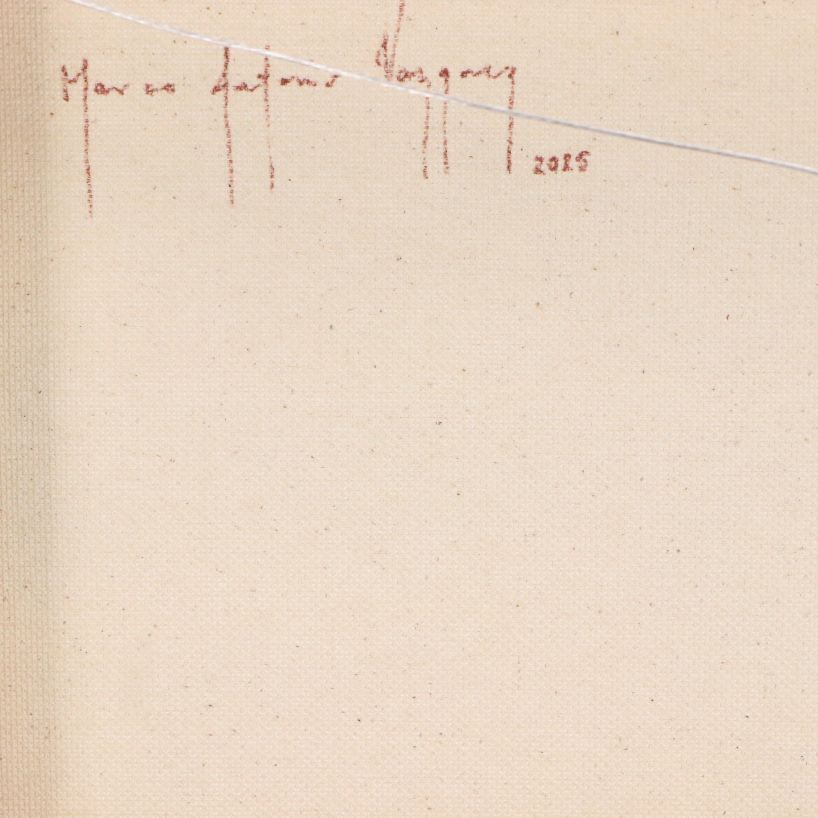 Antonio Vazquez Oil Painting of Boat, 21st Century